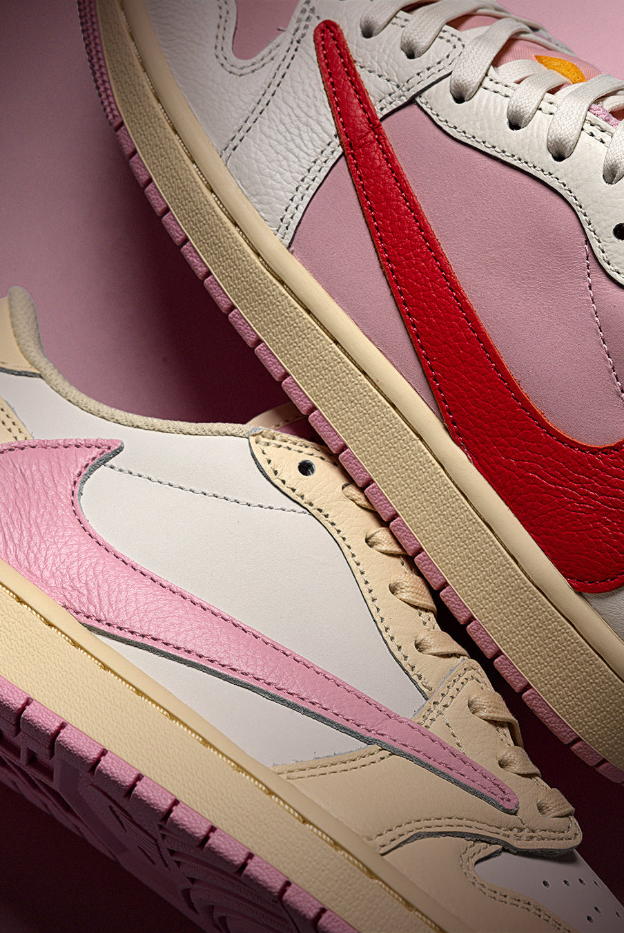 Travis Scott x Air Jordan 1 Low SP “Pink Pack”