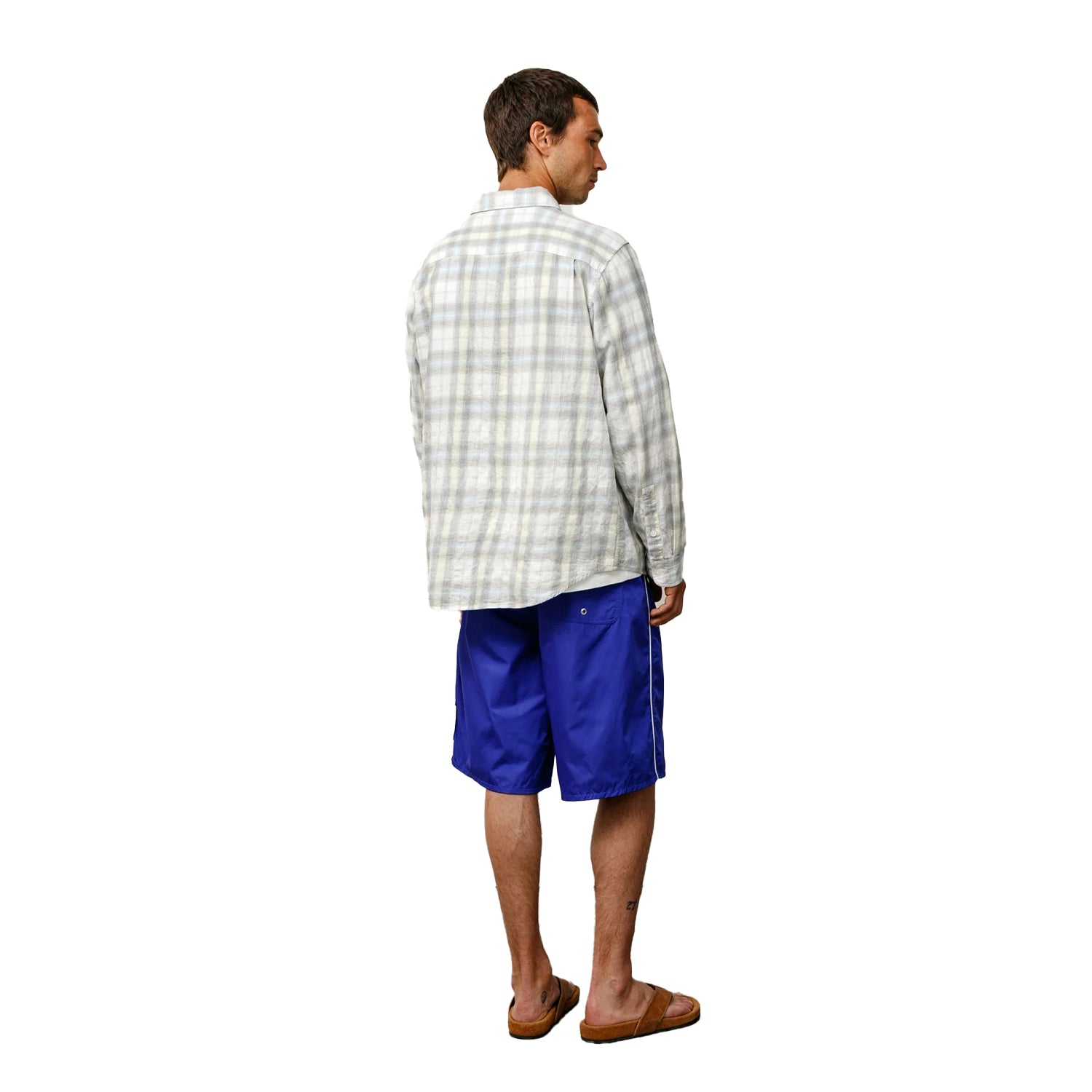 Beach Plaid Shirt - INVINCIBLE