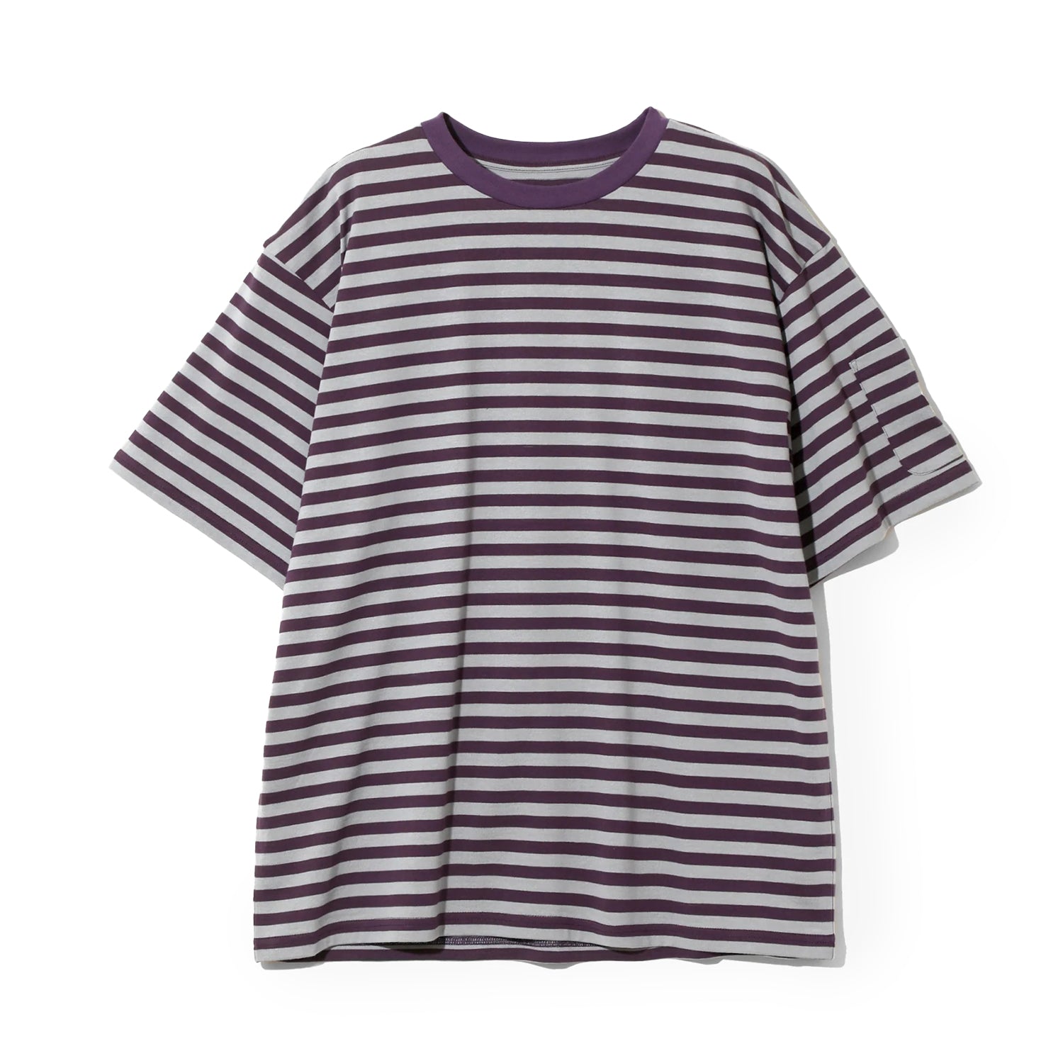 S/S Crew Neck Tee - Cotton Stripe Jersey - INVINCIBLE
