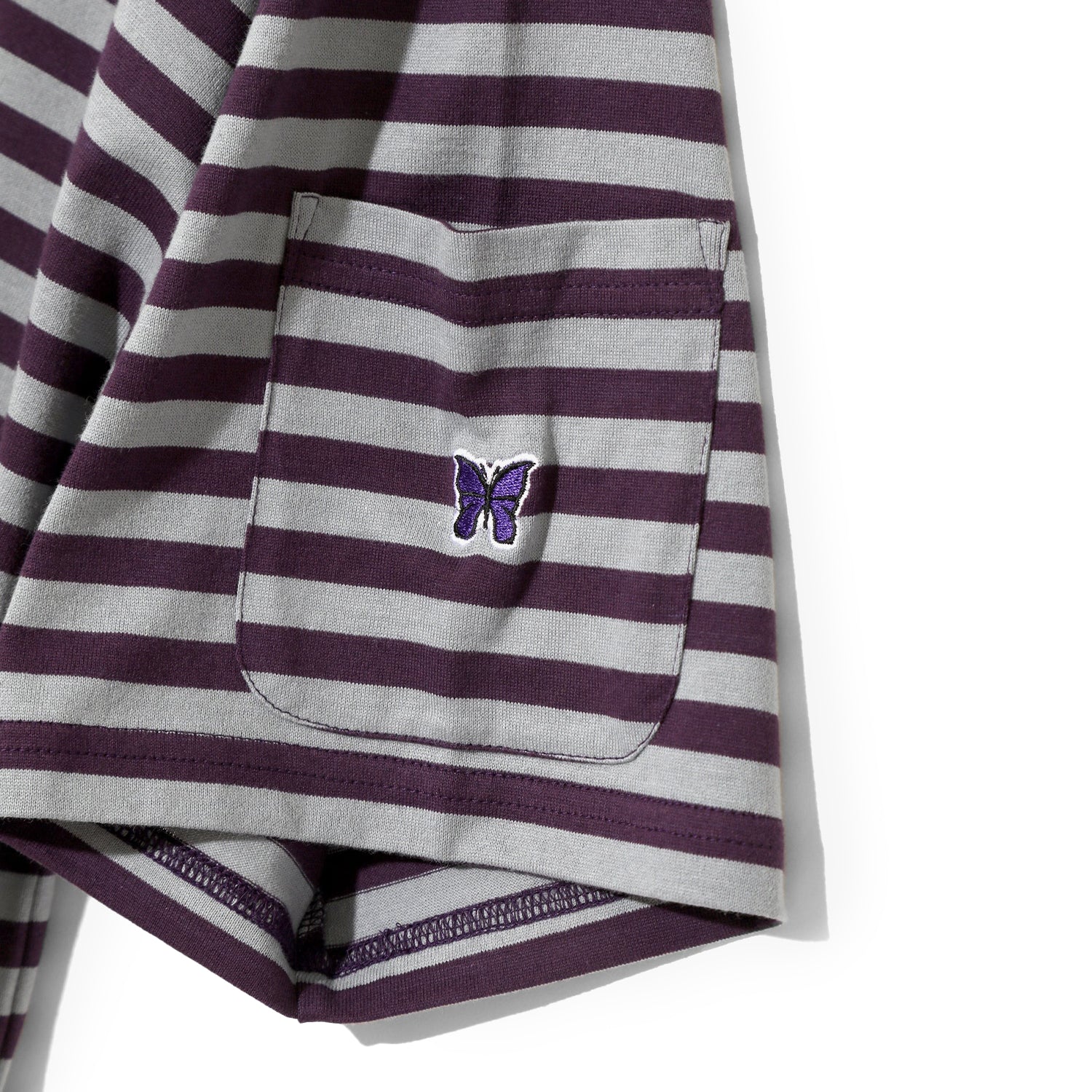 S/S Crew Neck Tee - Cotton Stripe Jersey - INVINCIBLE
