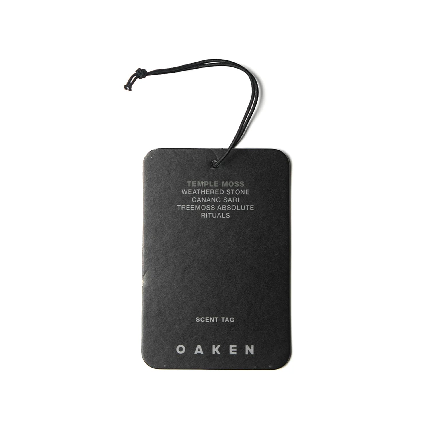 Scent Tag - Temple Moss - INVINCIBLE