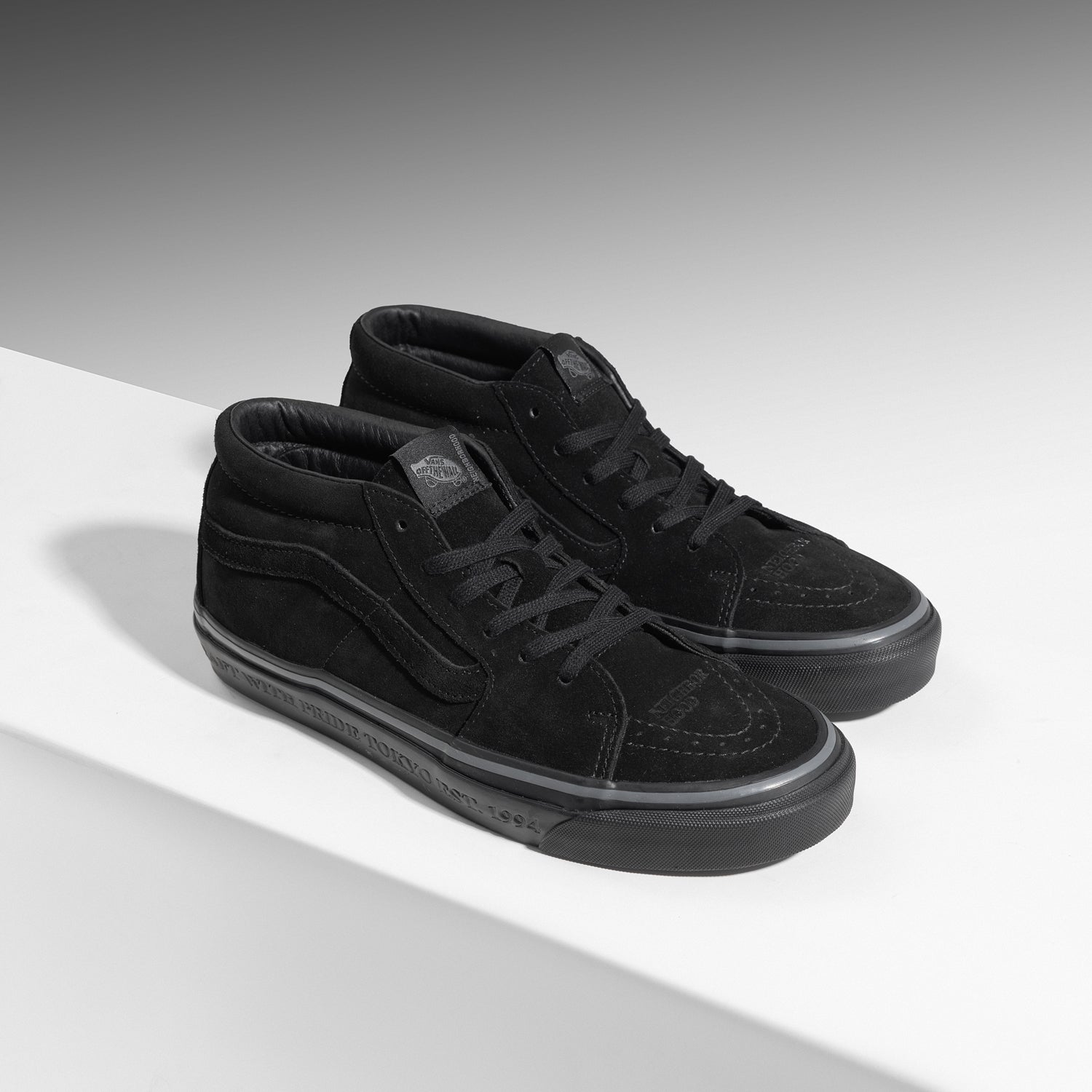 NEIGHBORHOOD | Vans Sk8 Mid Black