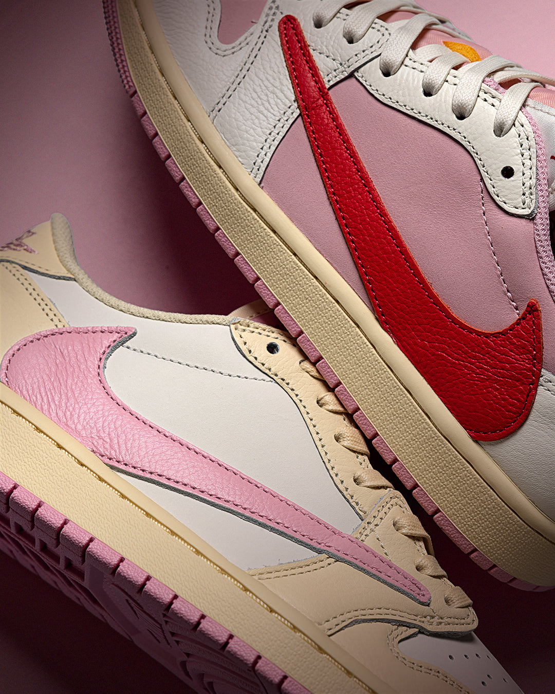 Travis Scott x Air Jordan 1 Low SP “Pink Pack”