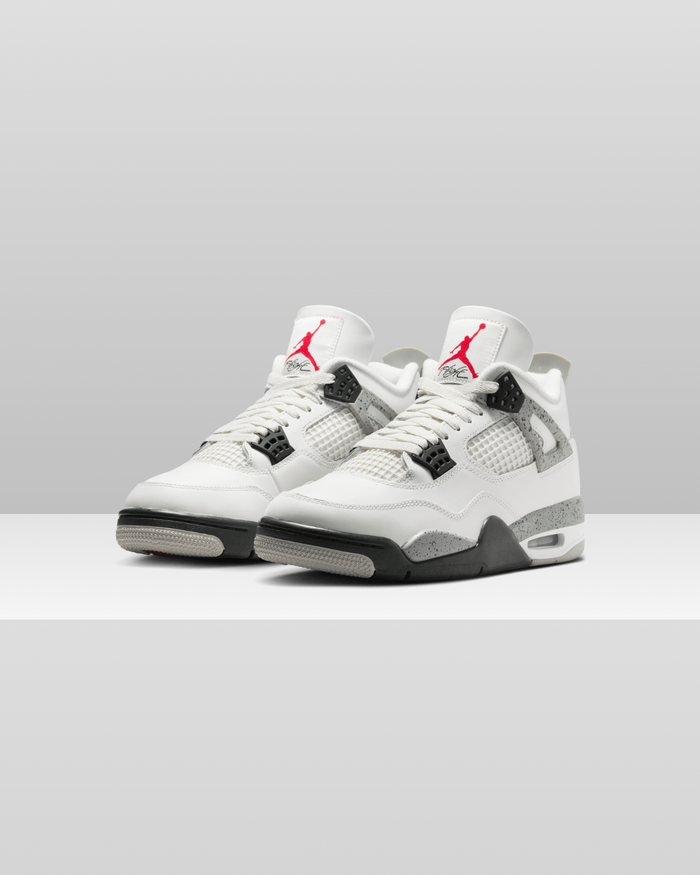 Air Jordan 4 White Cement