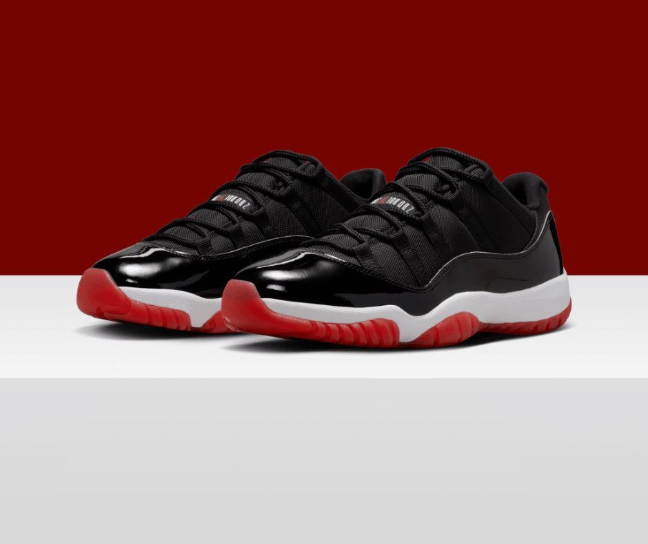 The Nike Air Jordan 11 Retro Low "Bred"