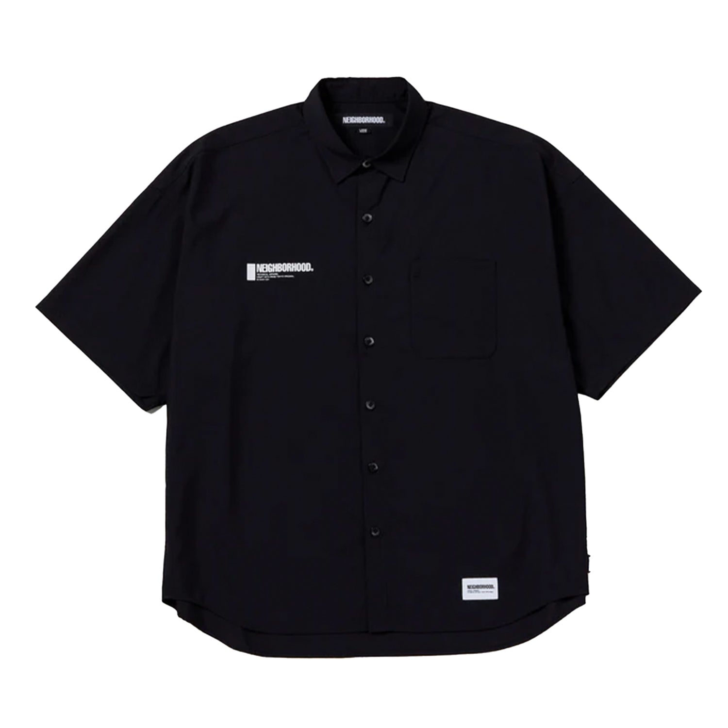 M NEIGHBORHOOD Classic Work Shirt SS 黒