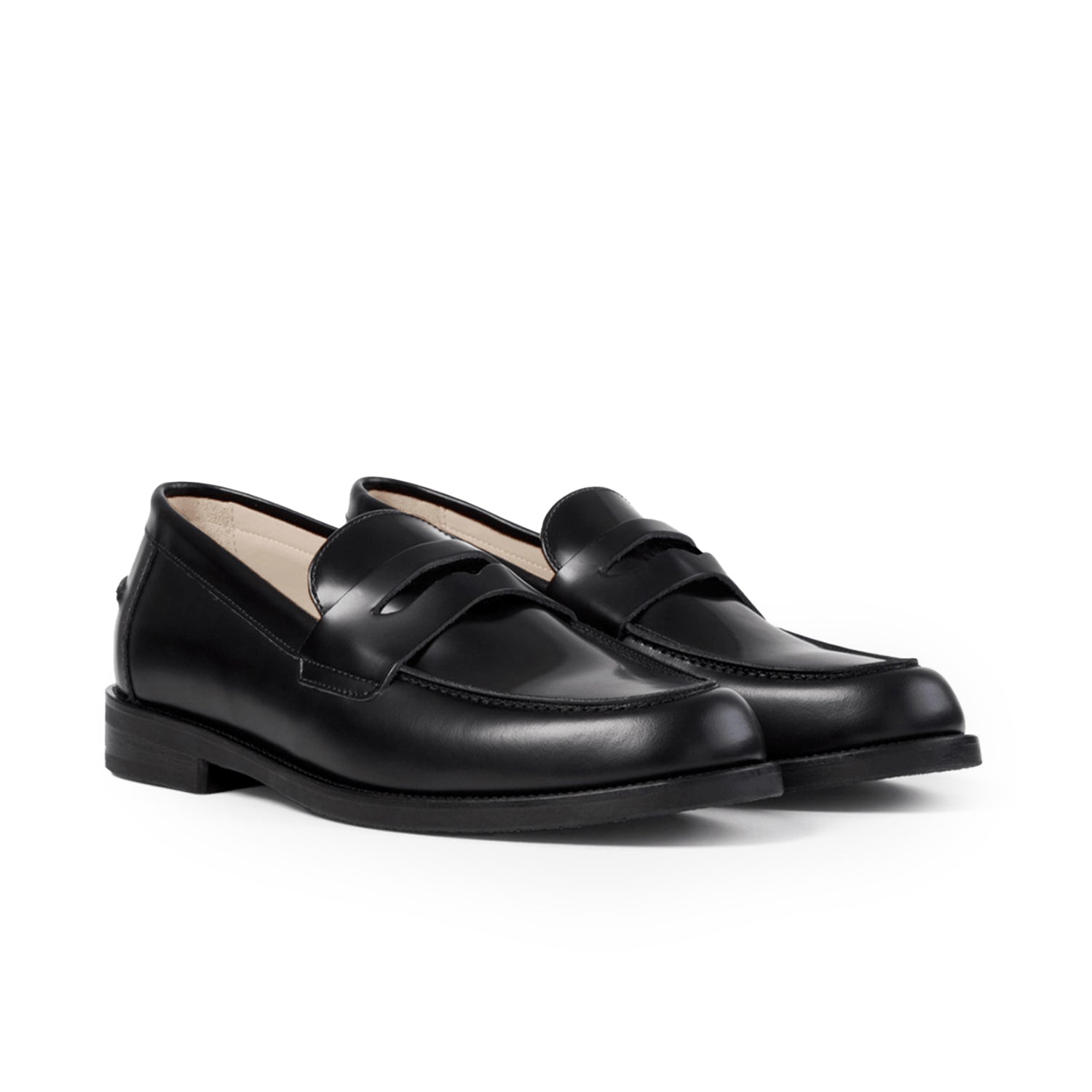 Wilde Black Penny Loafer - INVINCIBLE