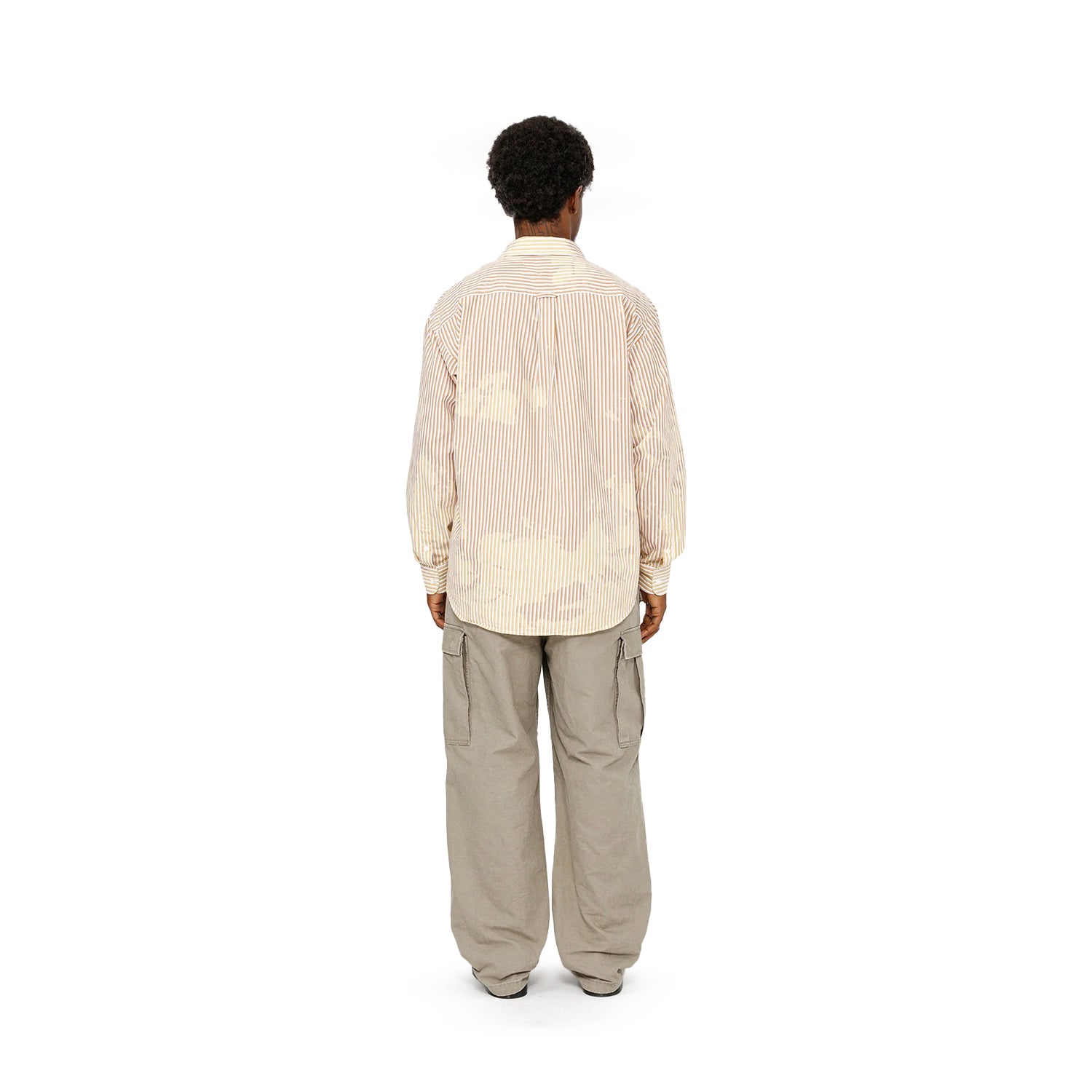 Classic LS Shirt Bleached Poplin - INVINCIBLE