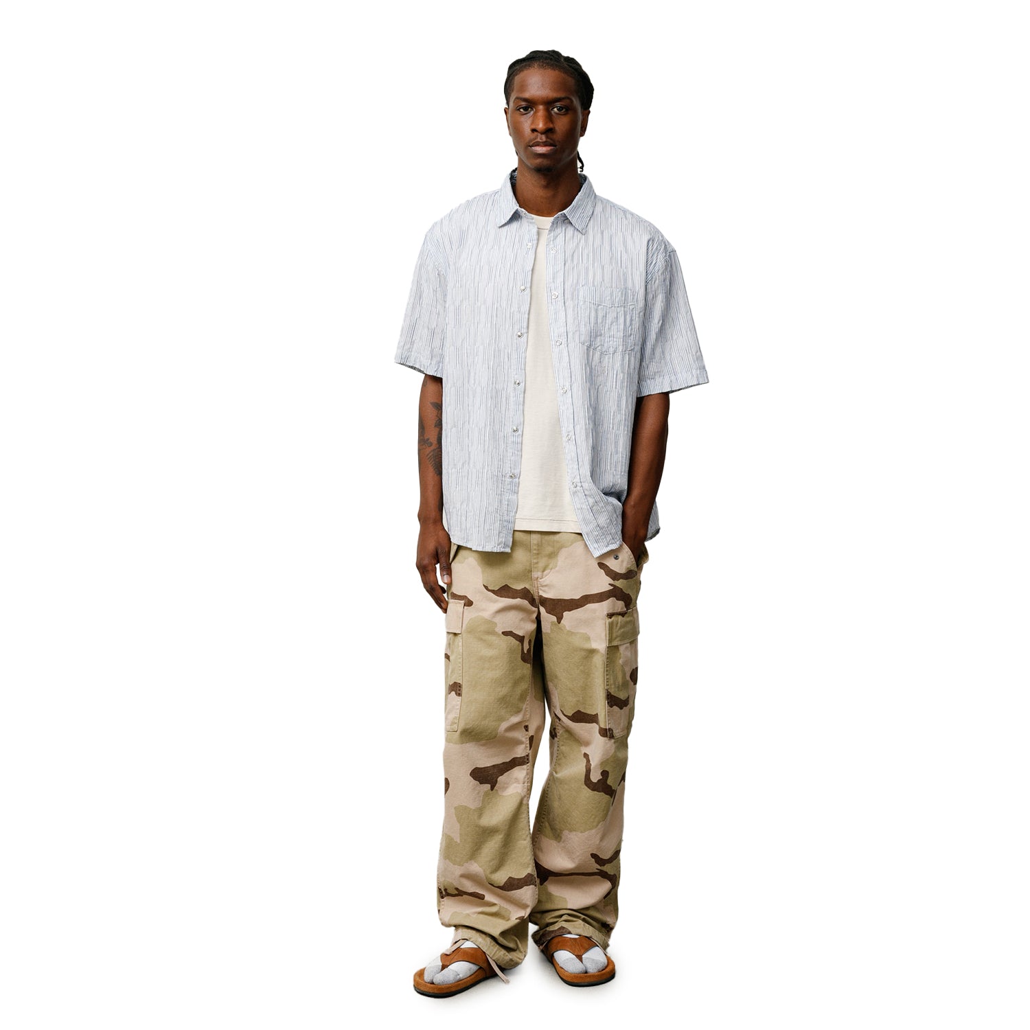 Wavy Stripe Shirt - INVINCIBLE