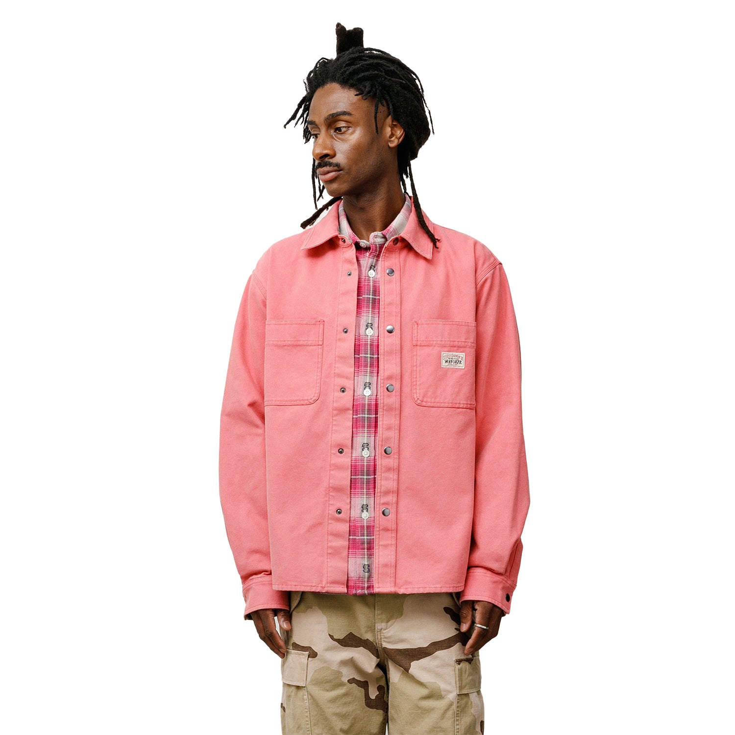 Heavy Washed Canvas Shirt - INVINCIBLE