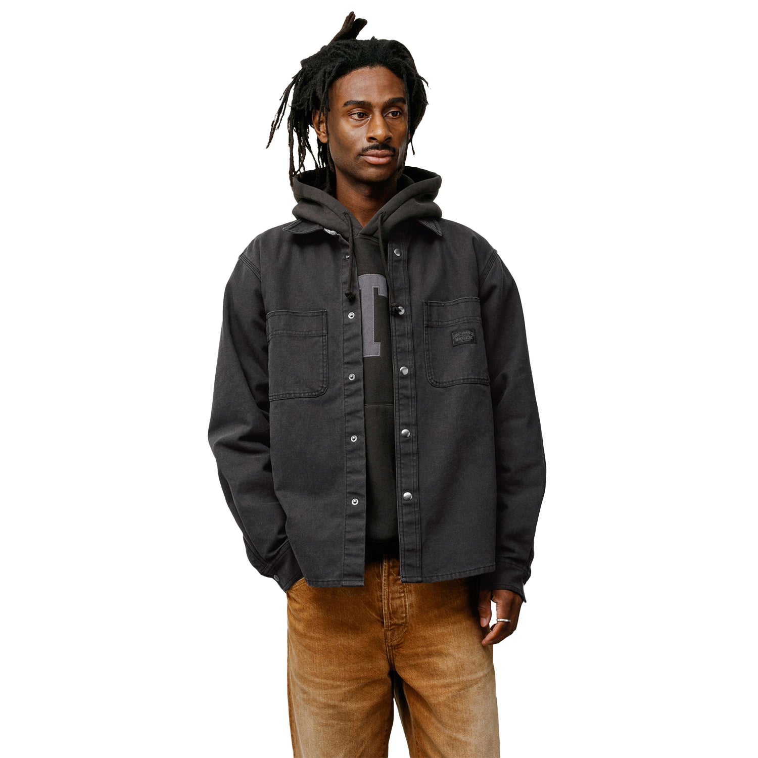Heavy Washed Canvas Shirt - INVINCIBLE