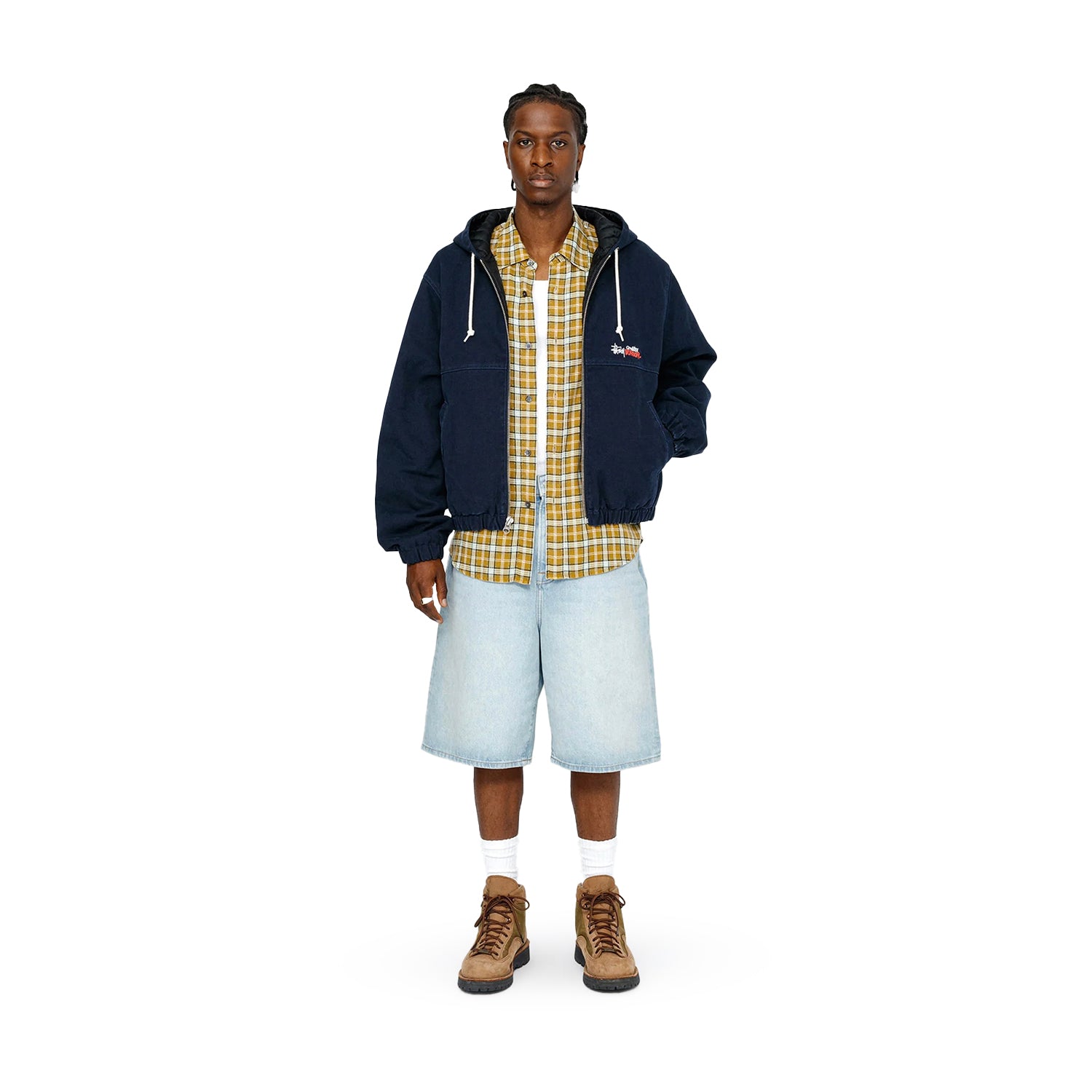 Big Ol' Short Denim in rinsed indigo – Stüssy Europe