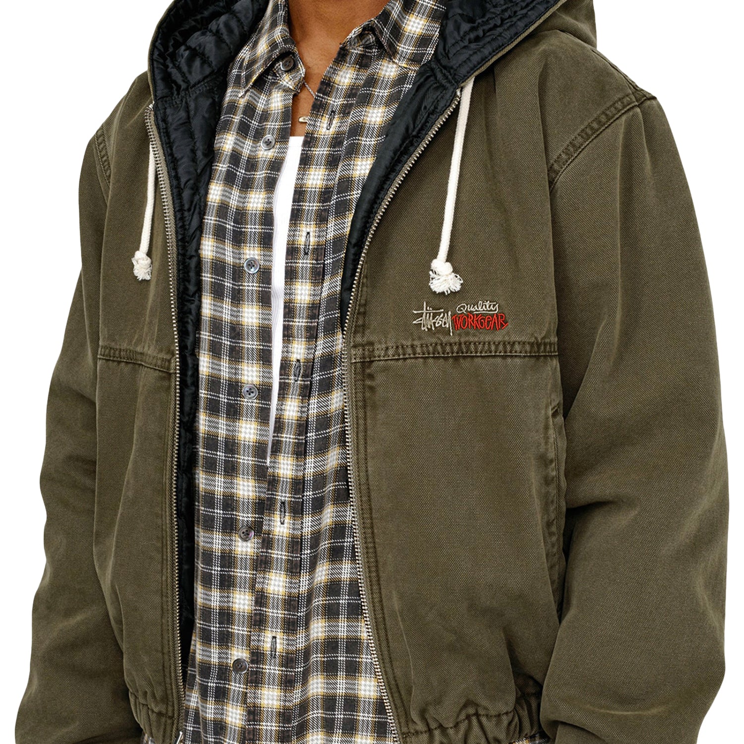 Insulated canvas jacket hot sale