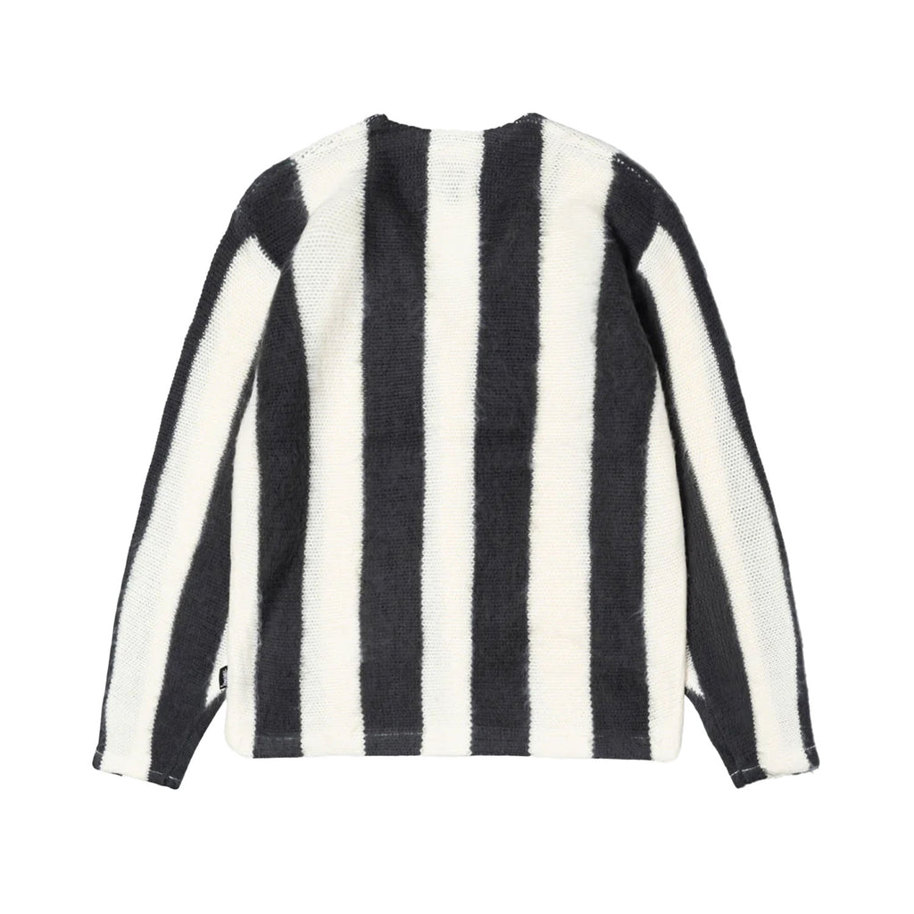 Stripe Brushed Cardigan - INVINCIBLE