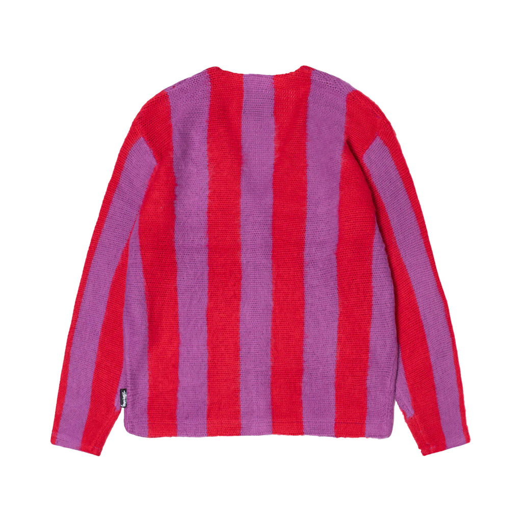 Stripe Brushed Cardigan - INVINCIBLE