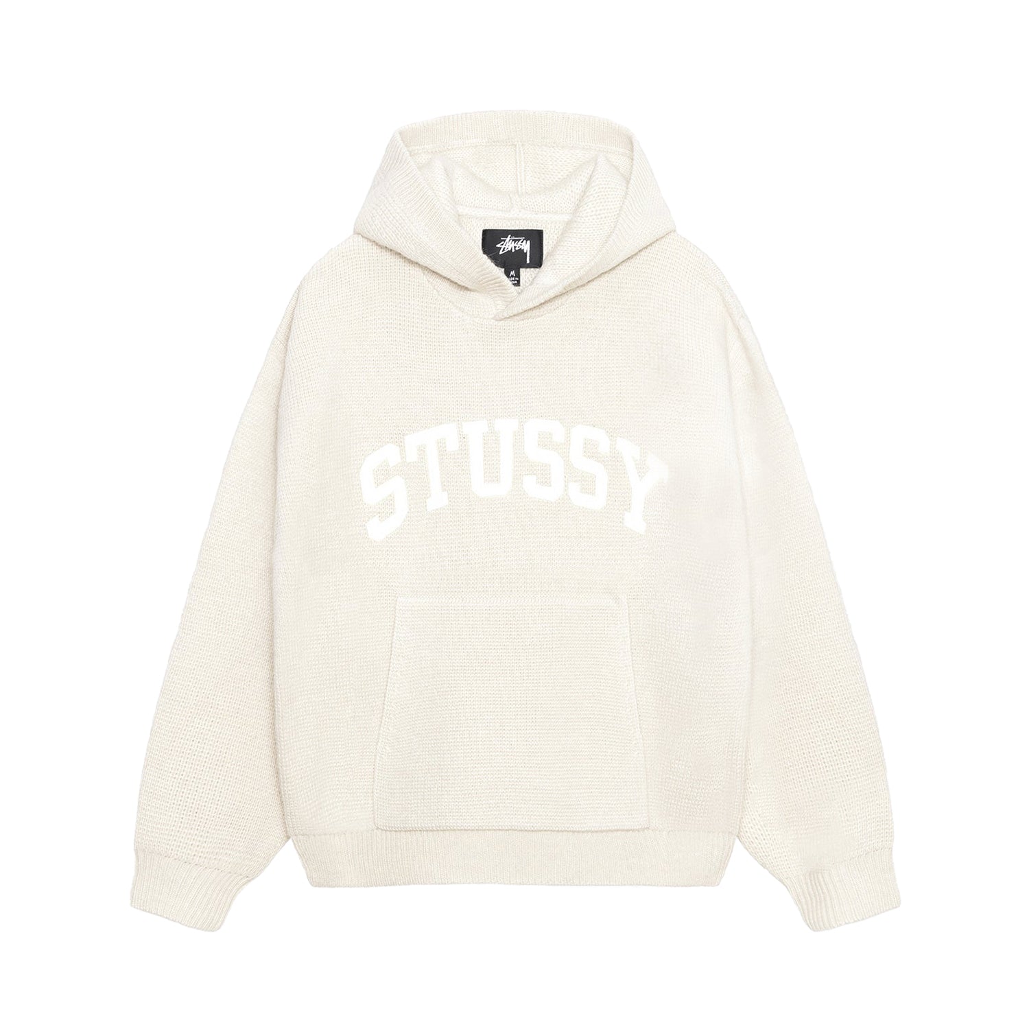 Felt Patch Knit Hood - INVINCIBLE