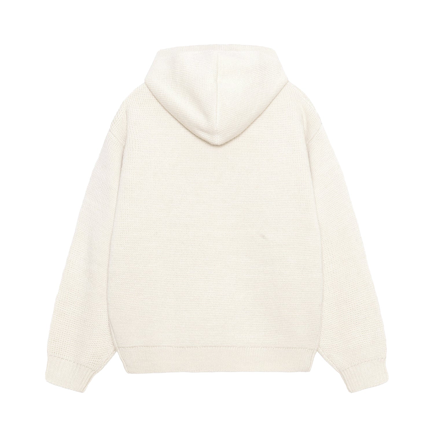 Felt Patch Knit Hood - INVINCIBLE