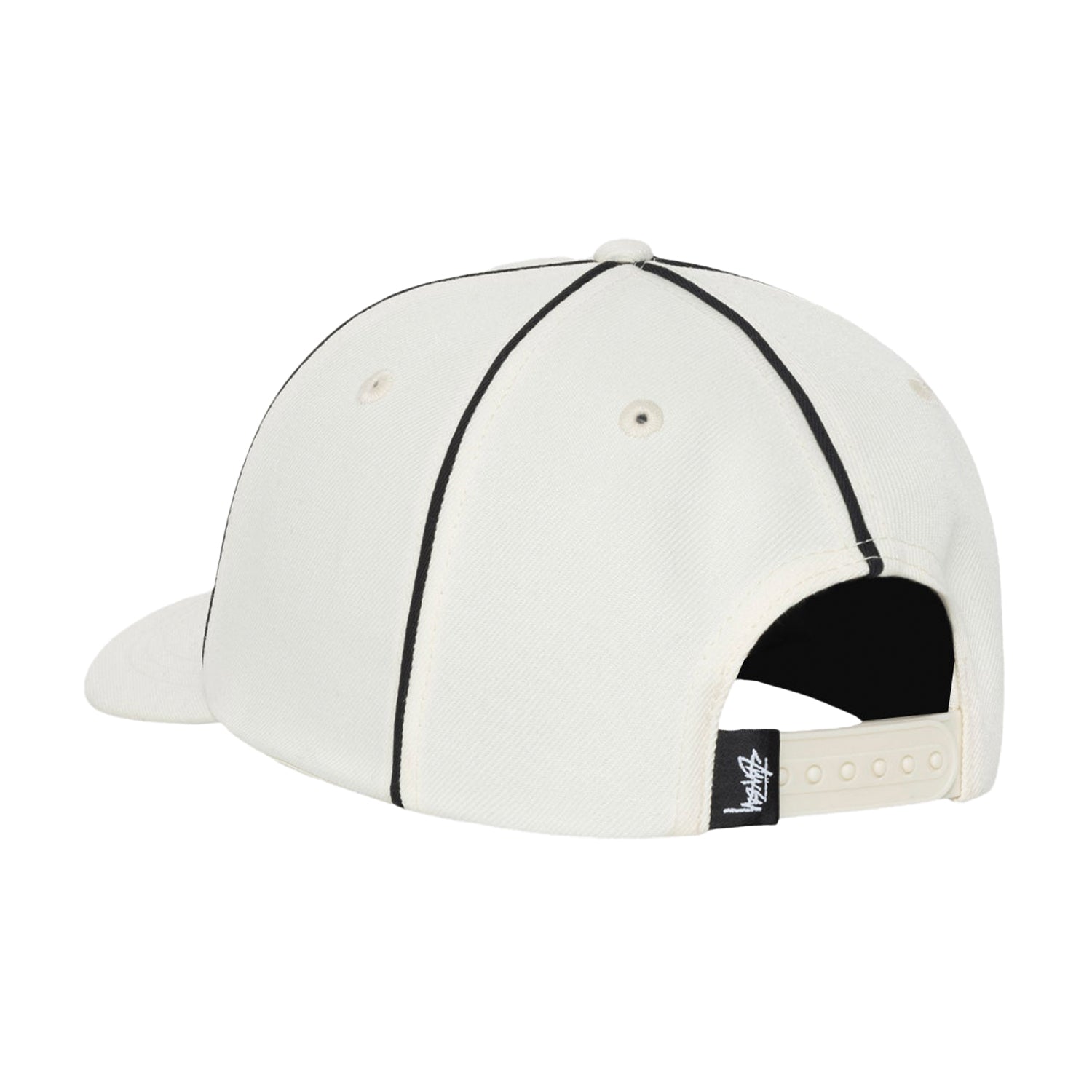 Low Profile Contrast Piping Snapback - INVINCIBLE