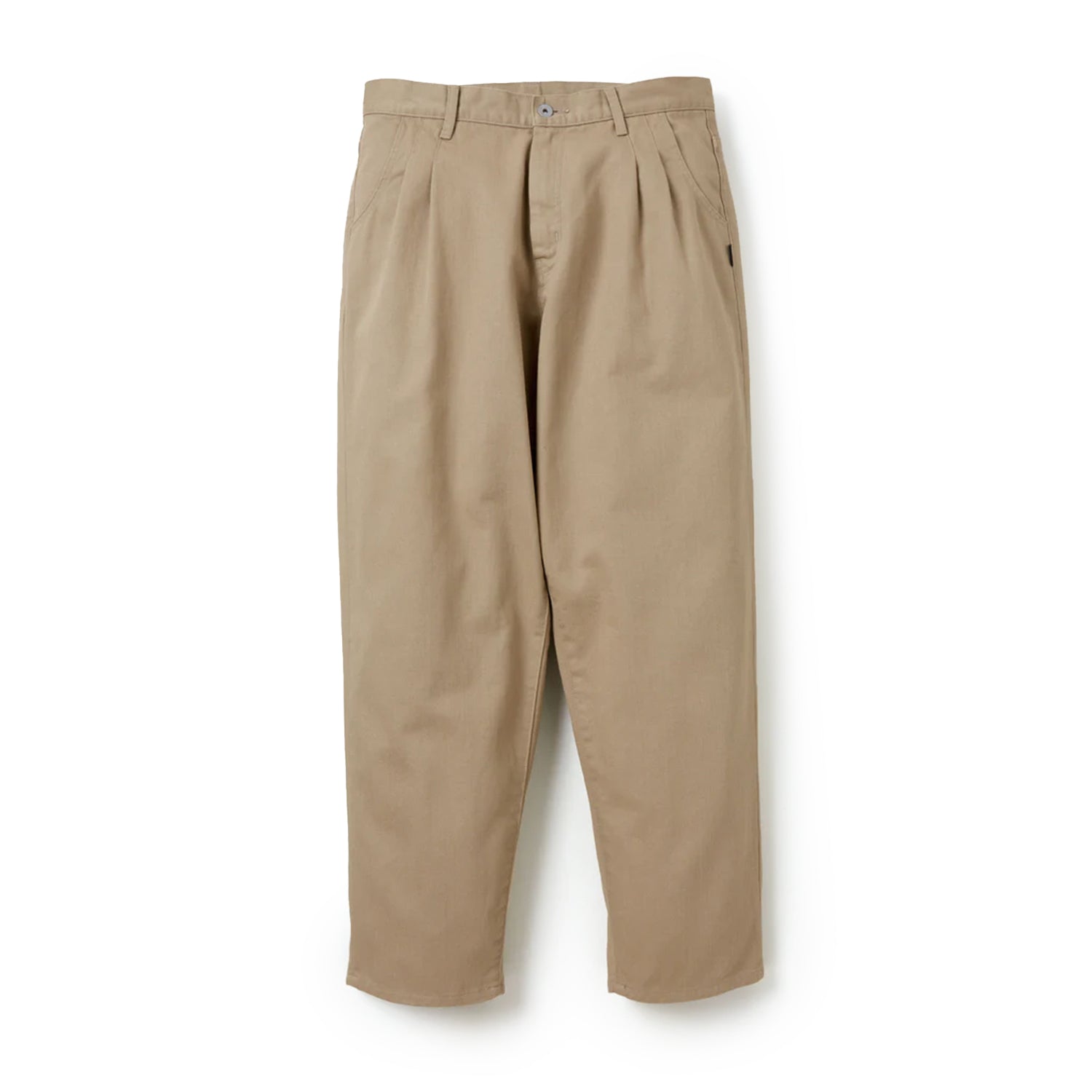 Baggy Silhouette Two Tuck Pants - INVINCIBLE