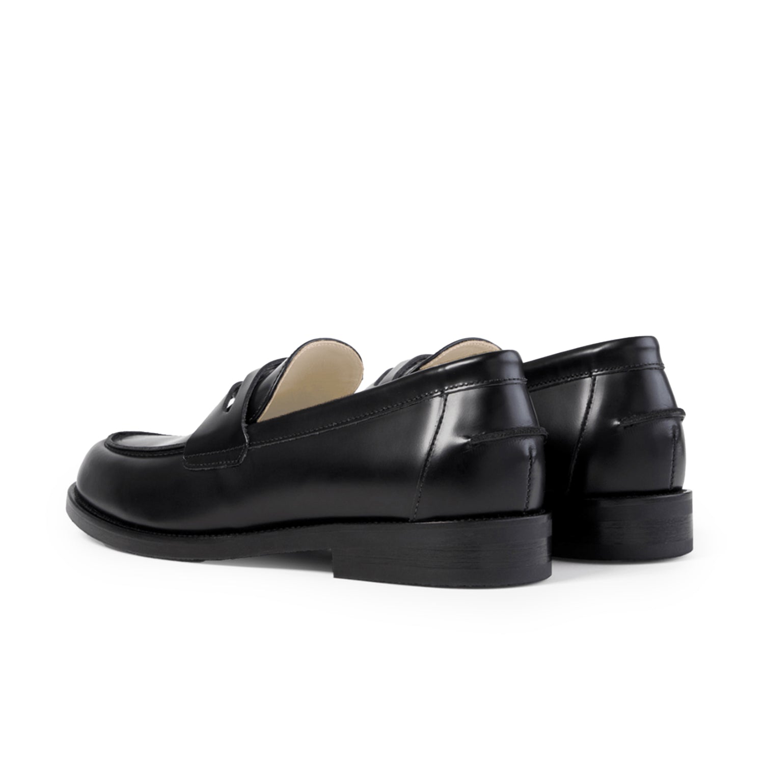 Wilde Black Penny Loafer - INVINCIBLE