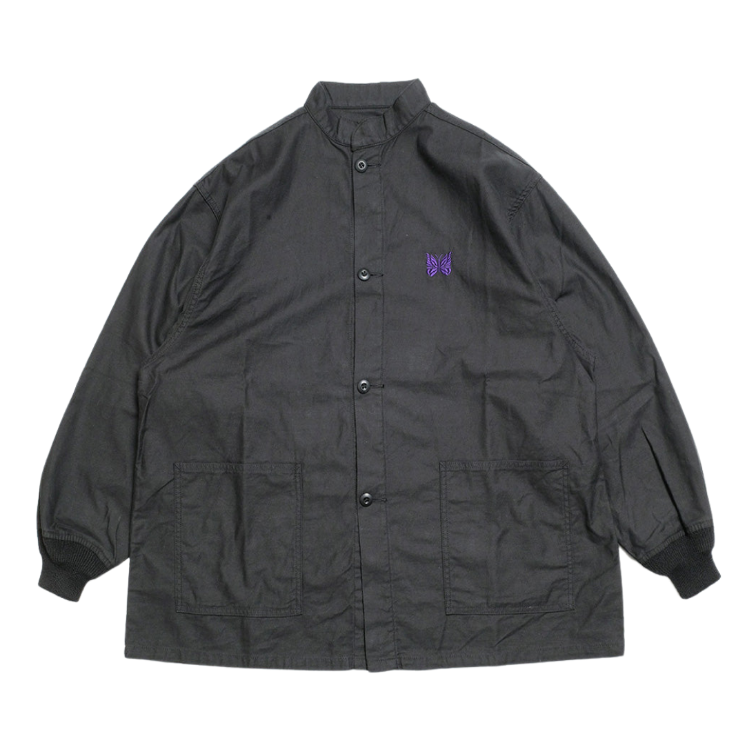 Needles velour line coach jacket black Needles velour line coach jacket black