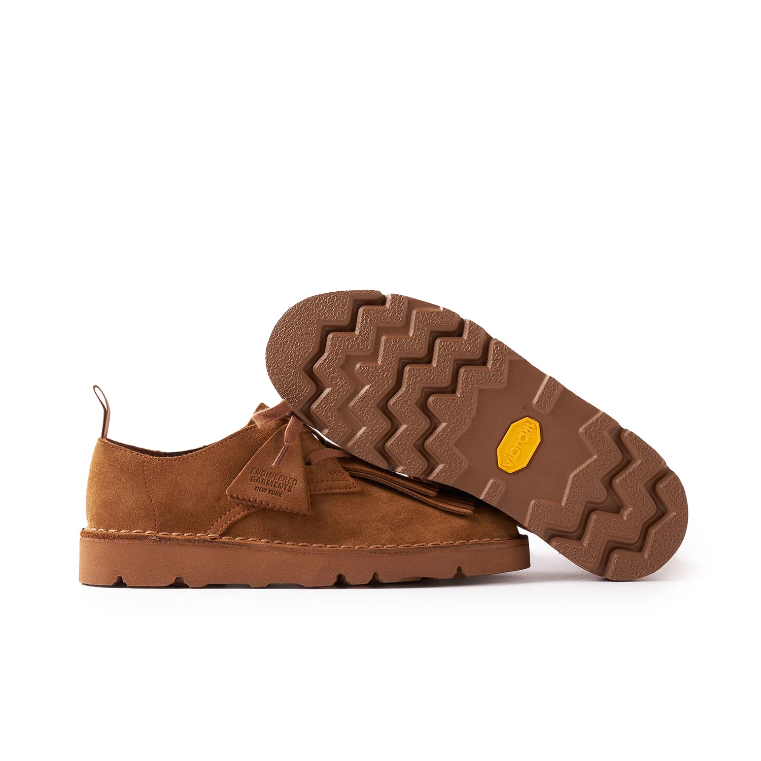 Engineered Garments x Clarks Originals Desert Khan SAND SUEDE