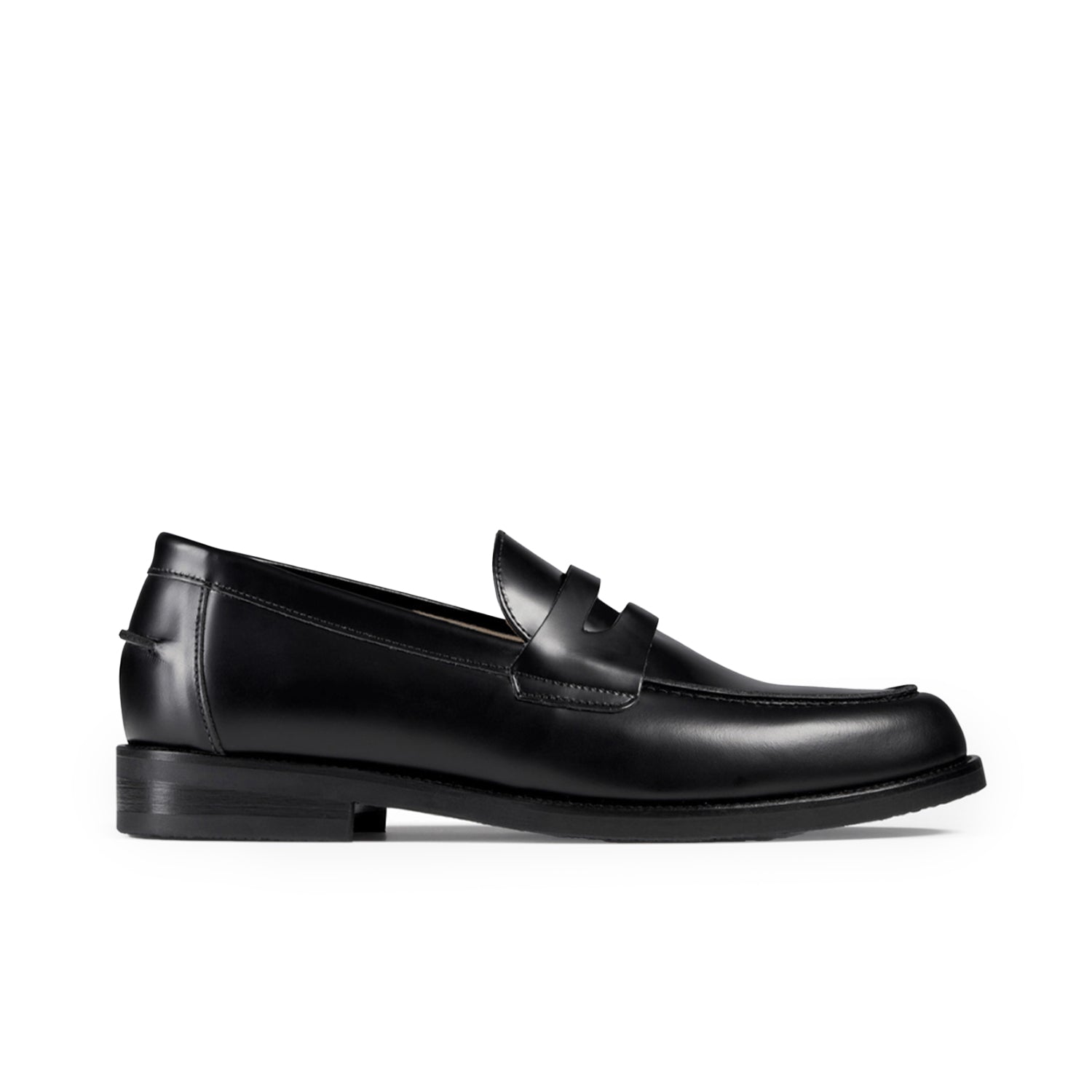 Wilde Black Penny Loafer - INVINCIBLE