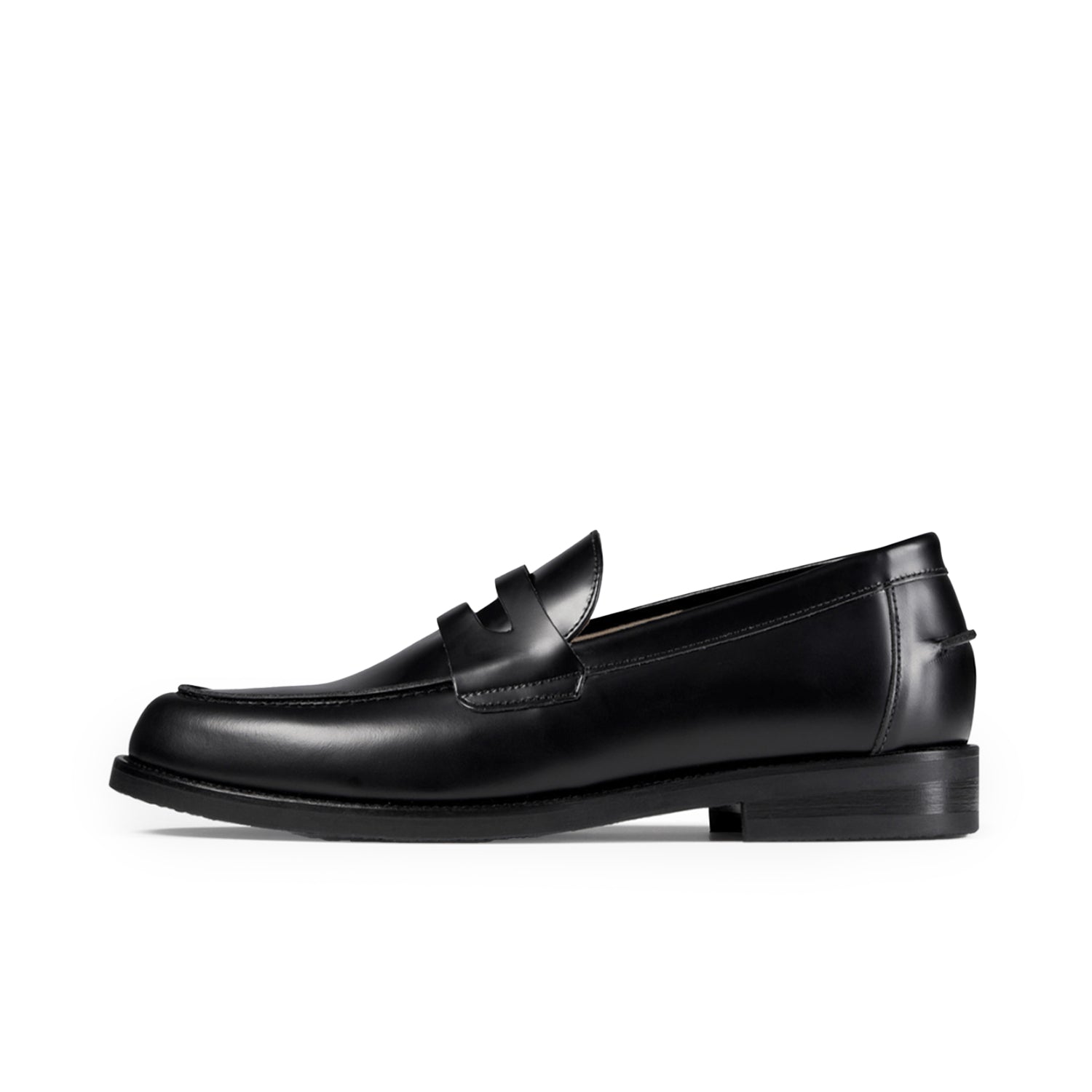 Wilde Black Penny Loafer - INVINCIBLE