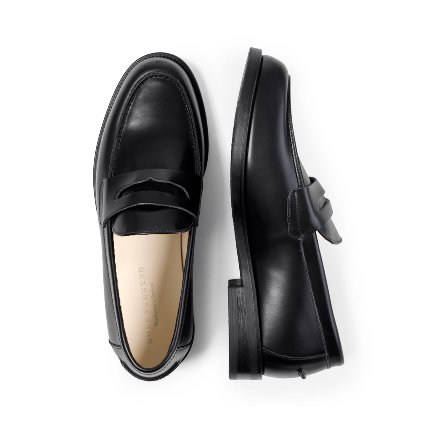 Wilde Black Penny Loafer - INVINCIBLE