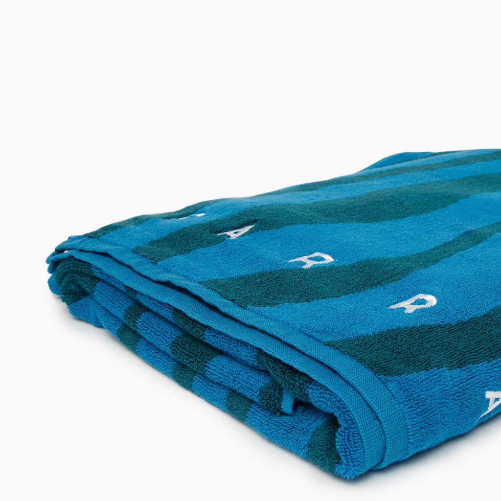Aqua Weed Waves Beach Towel - INVINCIBLE