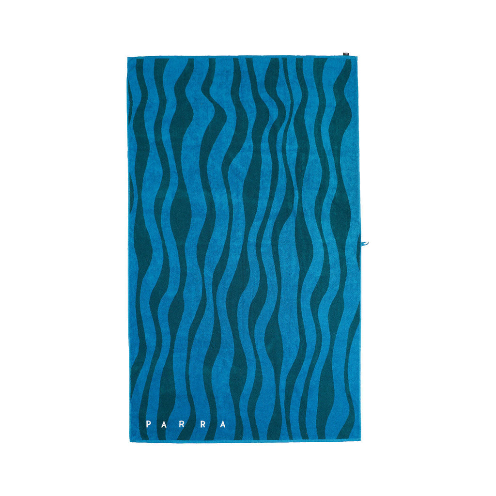 Aqua Weed Waves Beach Towel - INVINCIBLE