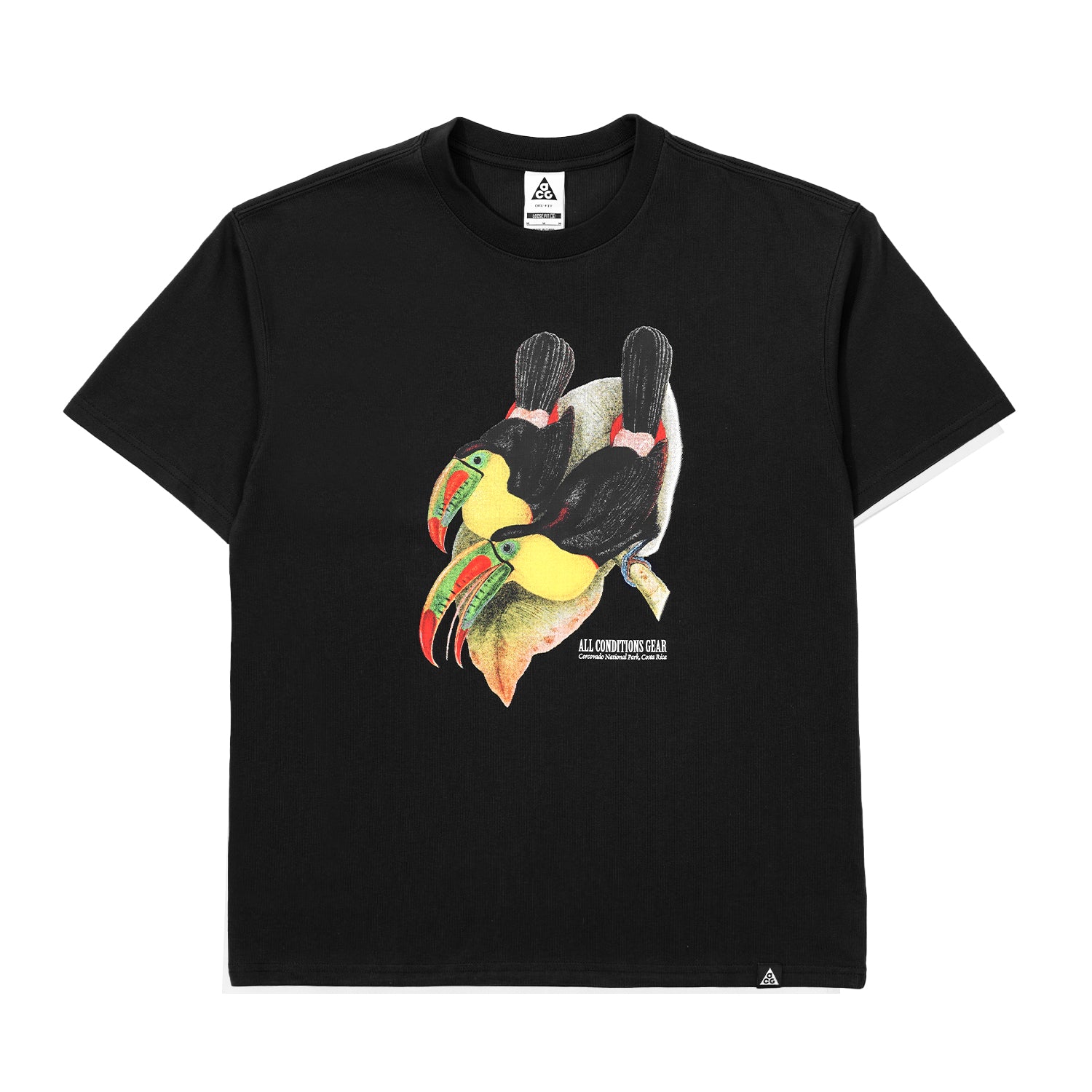 ACG DRI-FIT ブラック シャツ S NIKE ナイキ DN3937-010 ACG Dri-FIT UV Devastation Trail ドライフィットトレイル 長袖シャツ  ブラック系 S新古品未使用中古