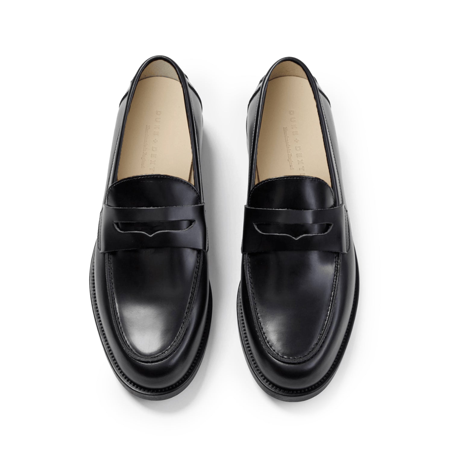 Wilde Black Penny Loafer - INVINCIBLE