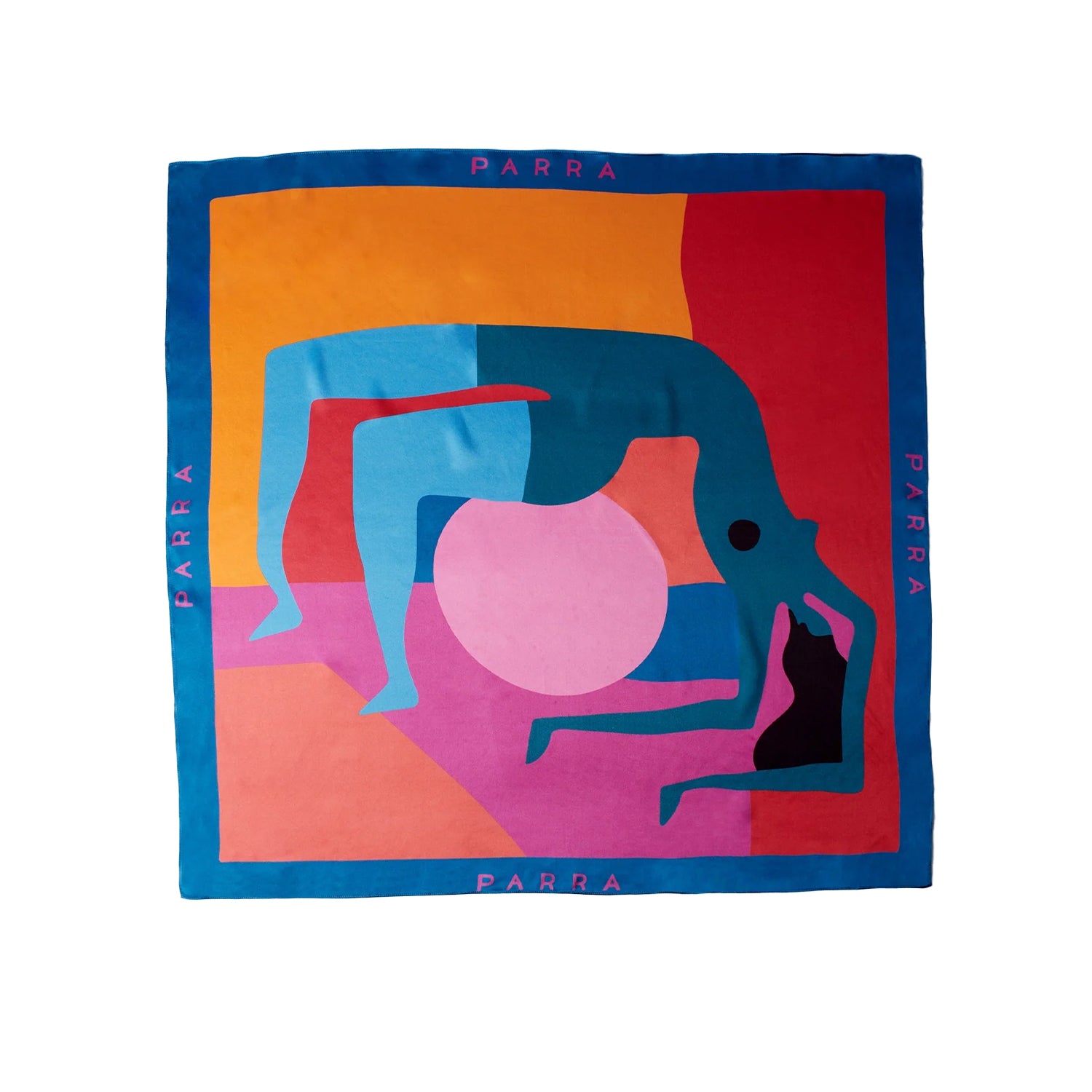Silk Yoga Scarf - INVINCIBLE