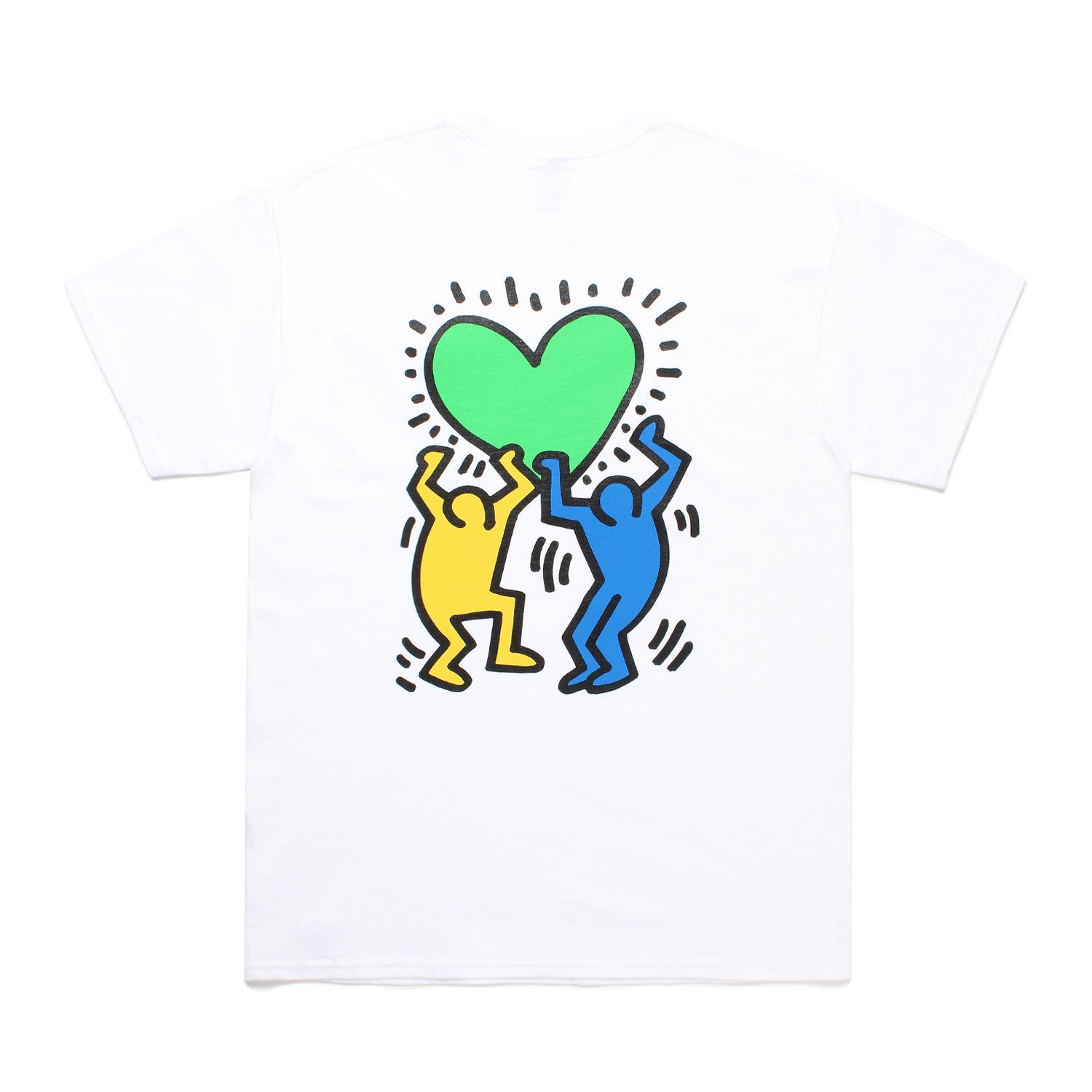 Keith Haring / Crew Neck Pocket T-Shirt ( Type-2 ) - INVINCIBLE