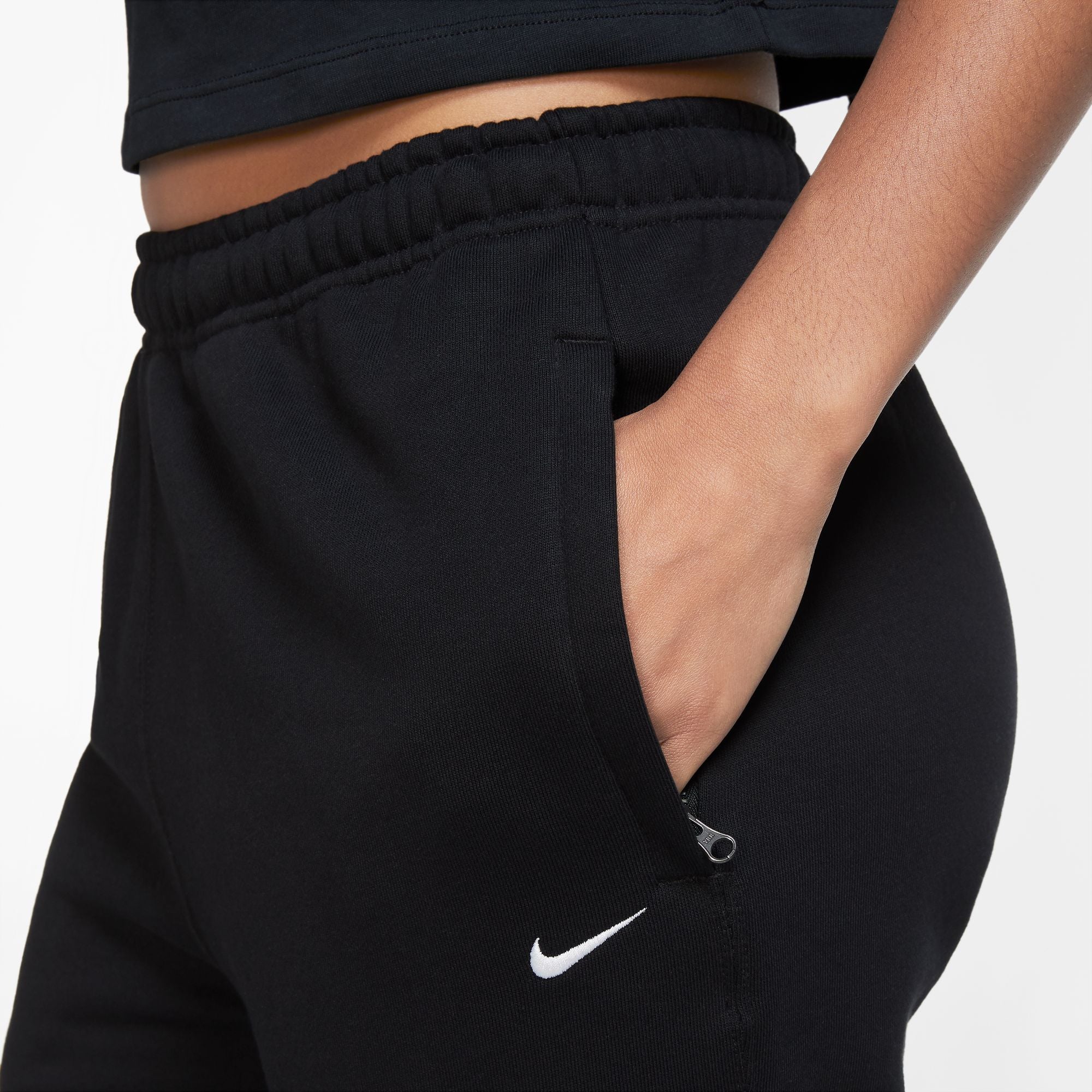 nikelab fleece pants black