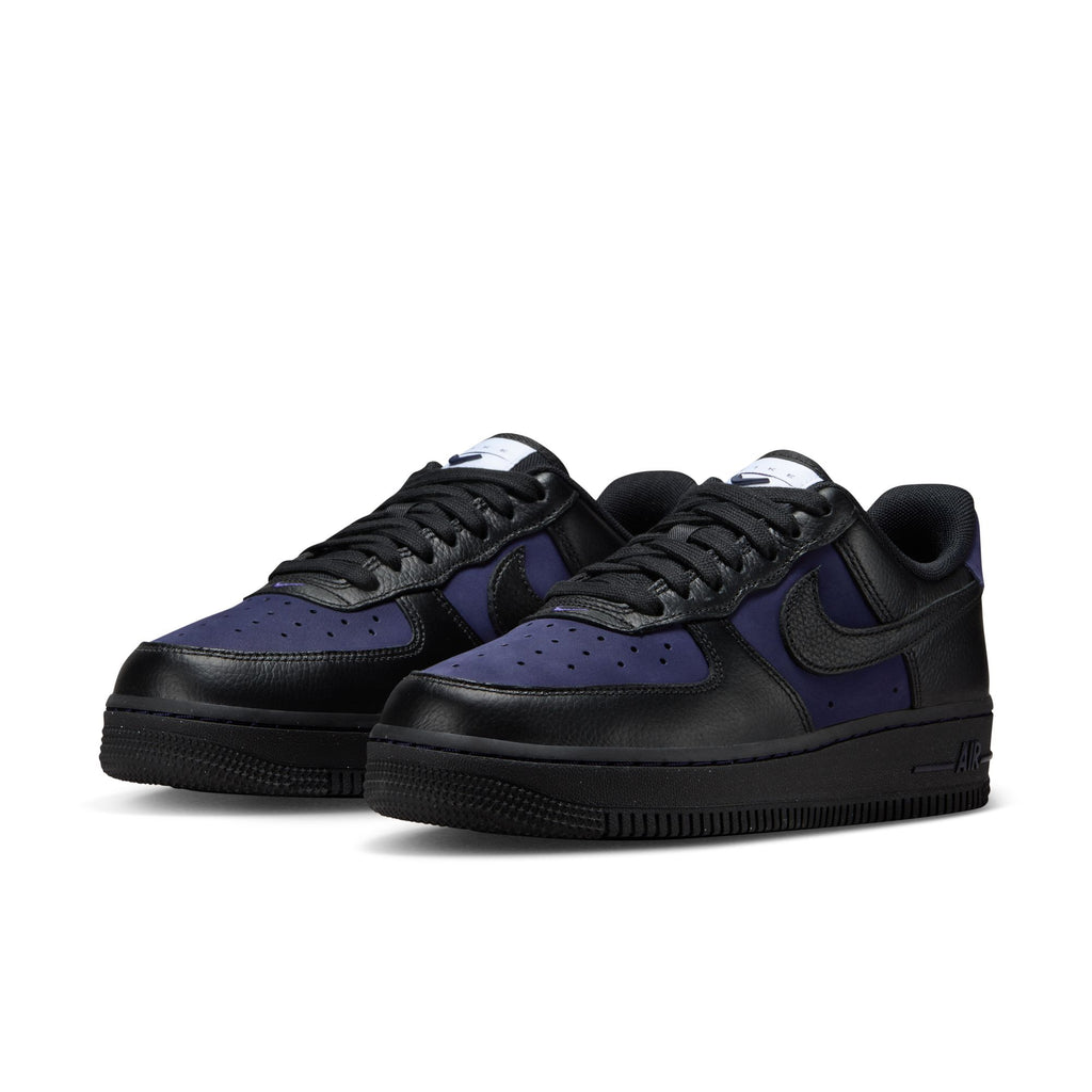 Air Force 1 '07 'Black and Purple Ink' W - INVINCIBLE