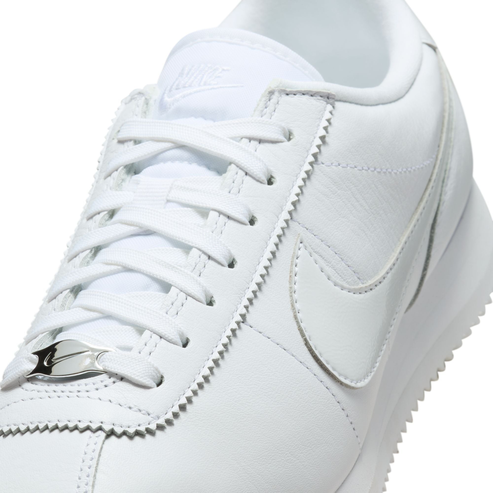 Women's Cortez 23 Premium Leather 'White' - INVINCIBLE