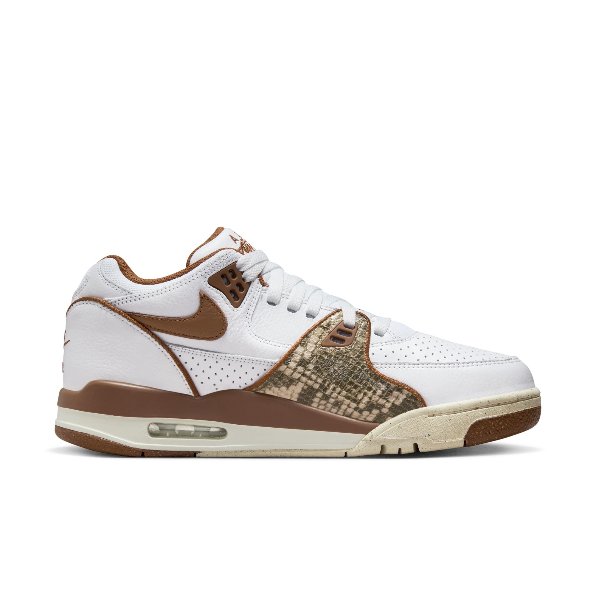 Air Flight 89 Low x Stüssy 'White and Pecan' - INVINCIBLE