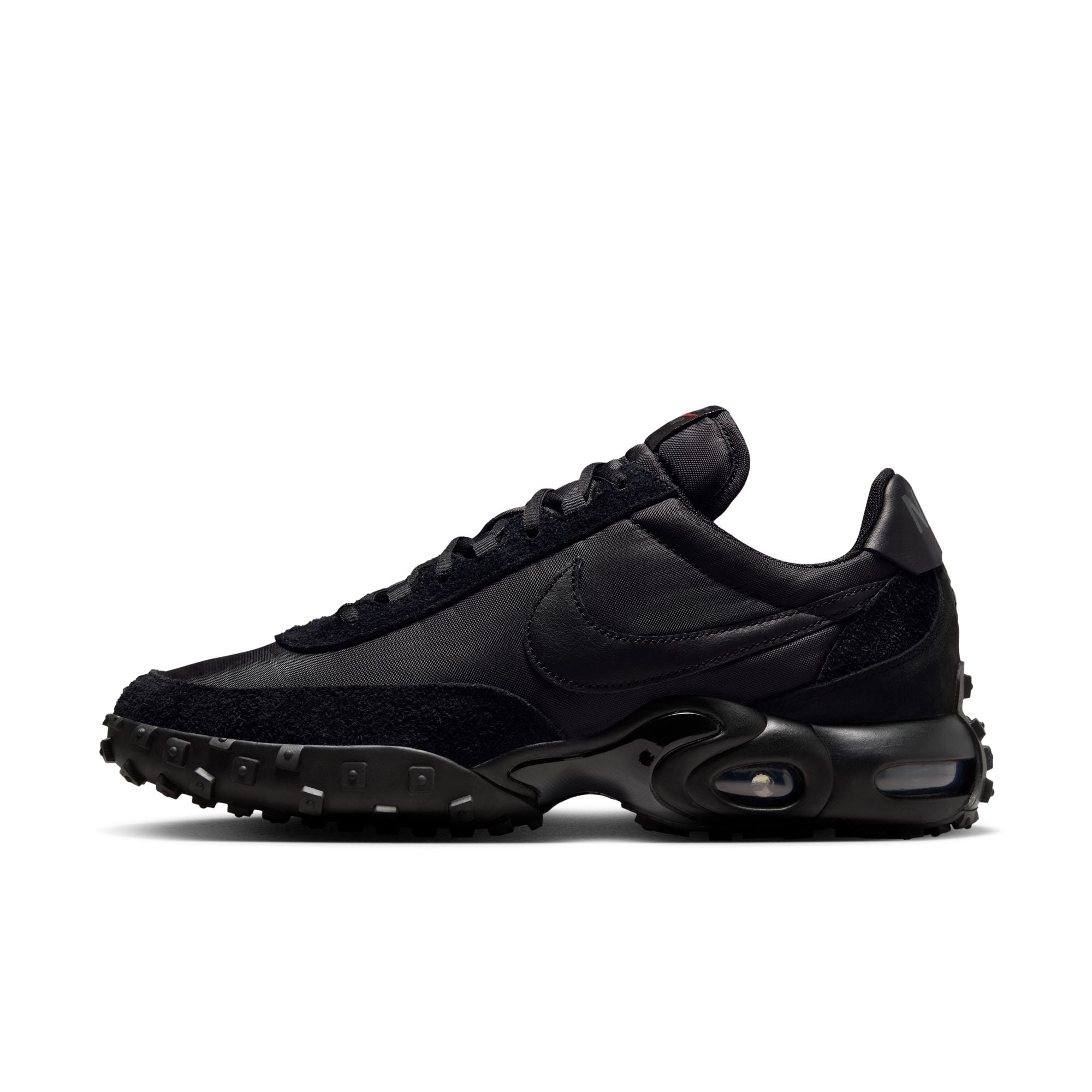 Air Max Waffle SP Triple Black INVINCIBLE Indonesia