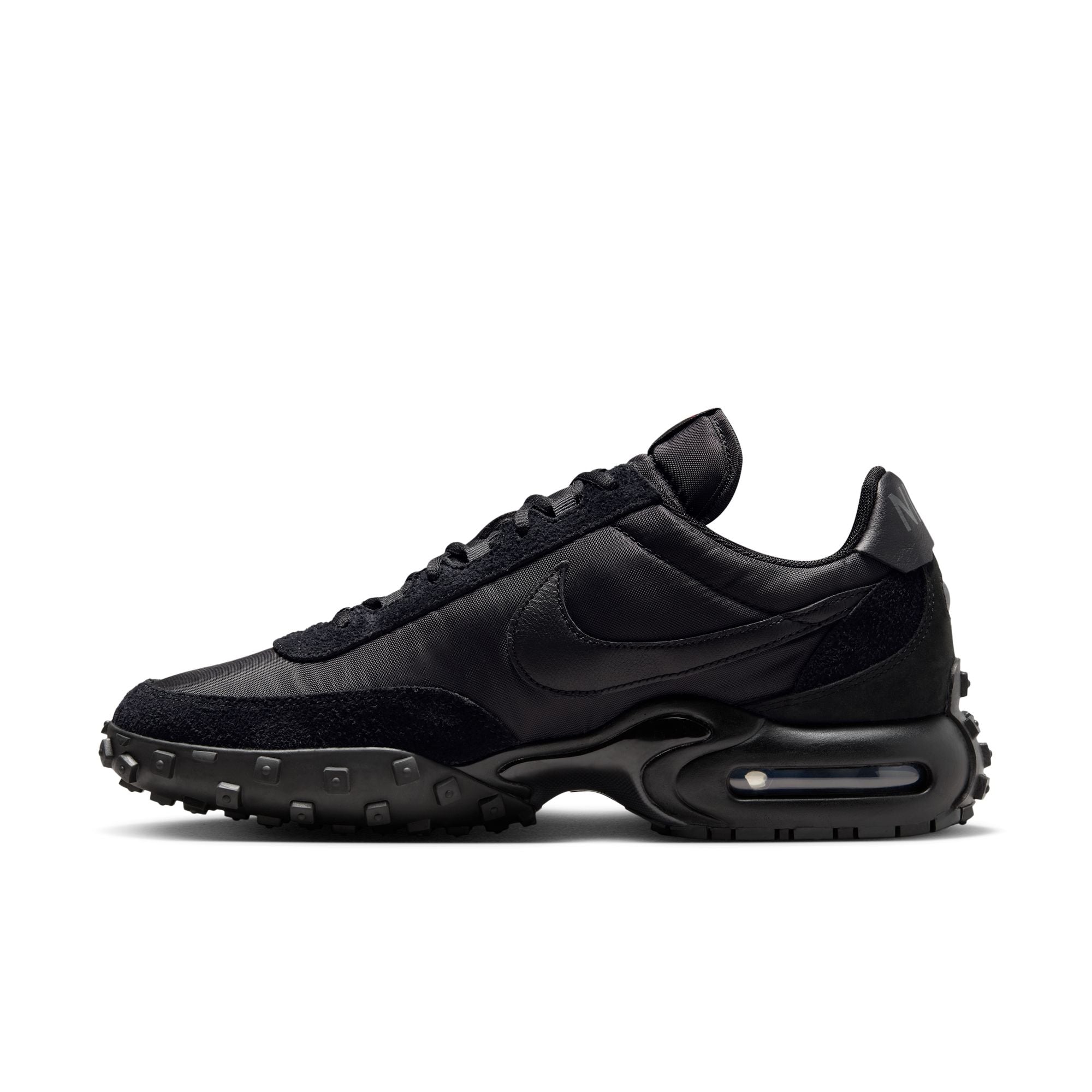Air Max Waffle SP 'Triple Black' - INVINCIBLE