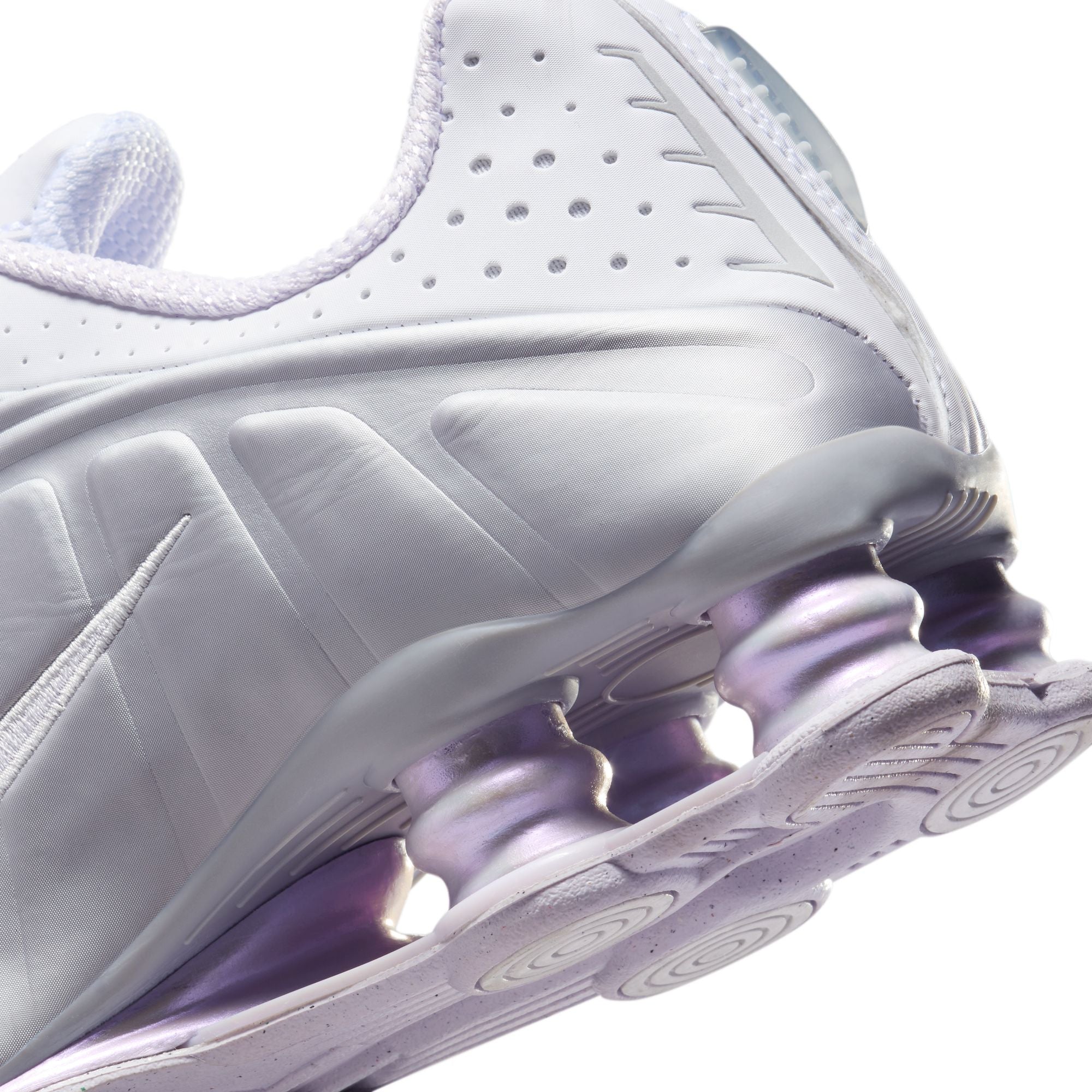 Shox R4 Silver Purple W INVINCIBLE Indonesia