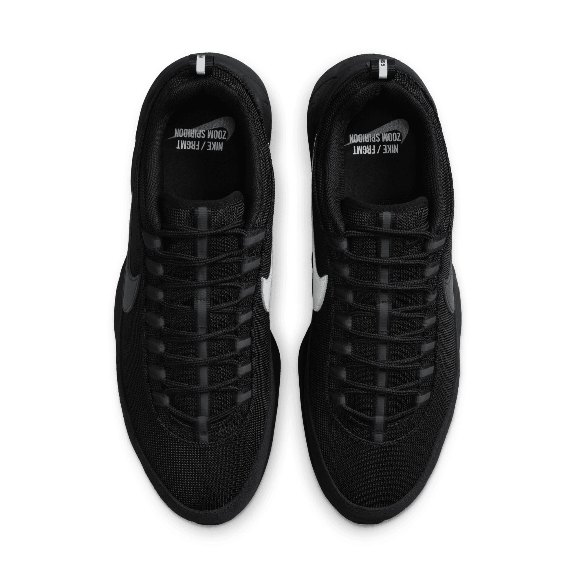 Fragment x Nike Air Zoom Spiridon 'Triple Black' - INVINCIBLE