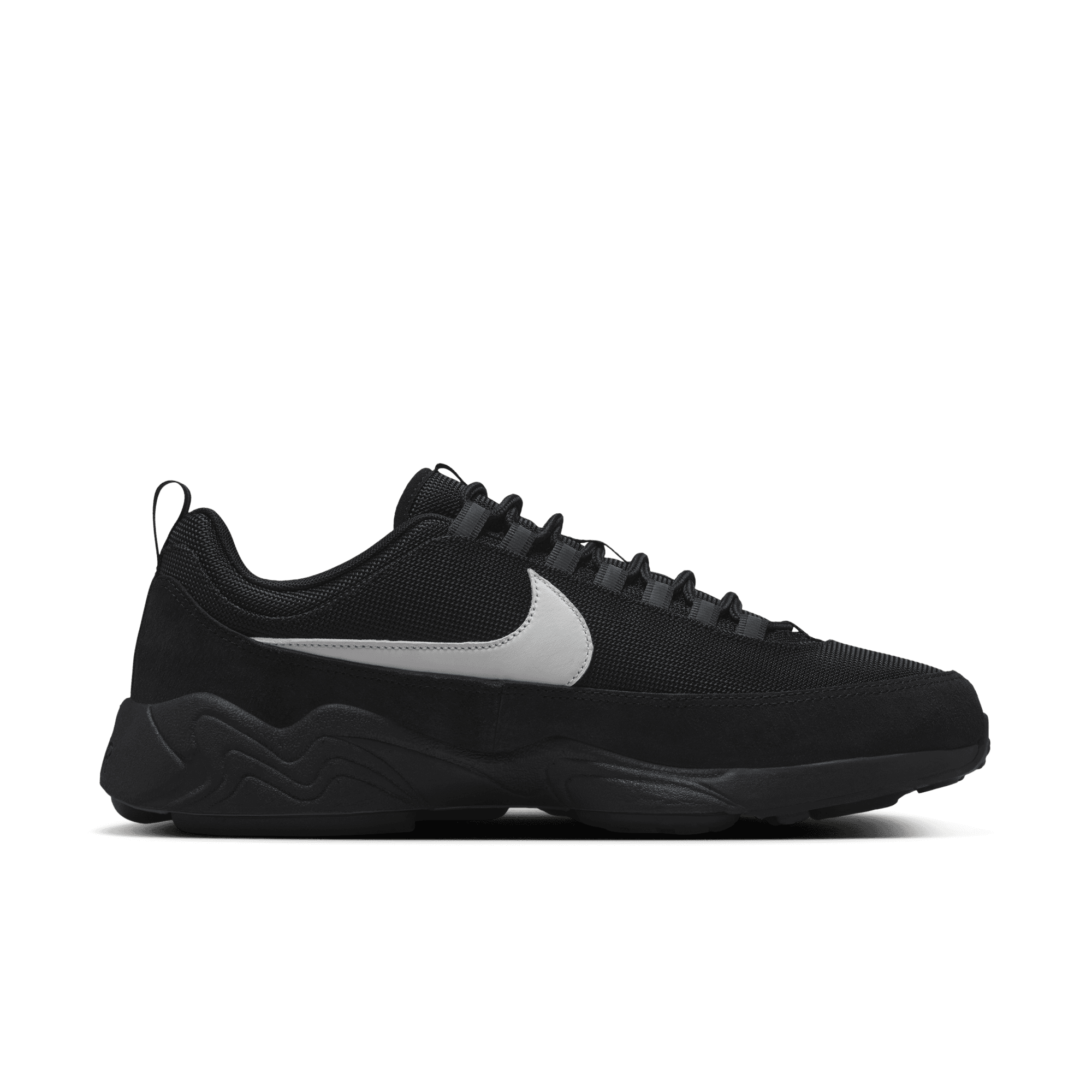 Fragment x Nike Air Zoom Spiridon 'Triple Black' - INVINCIBLE