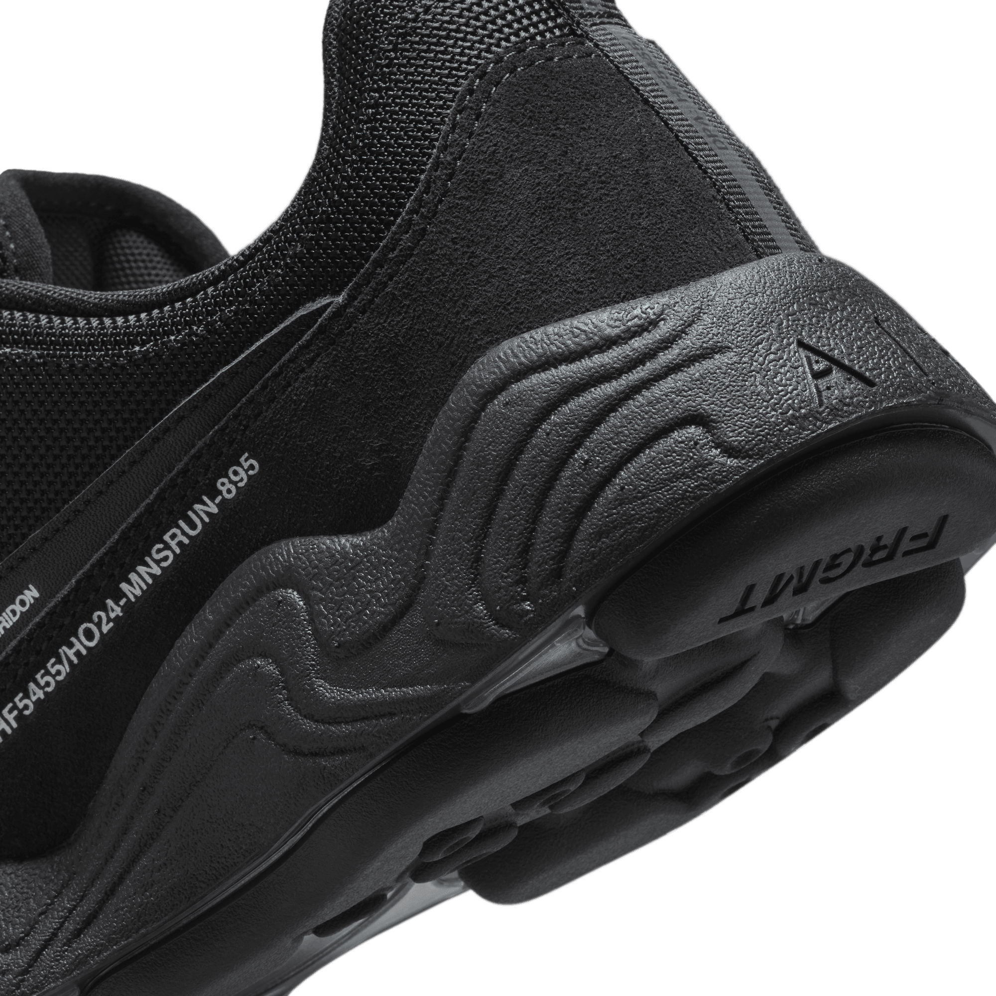 Fragment x Nike Air Zoom Spiridon 'Triple Black' - INVINCIBLE