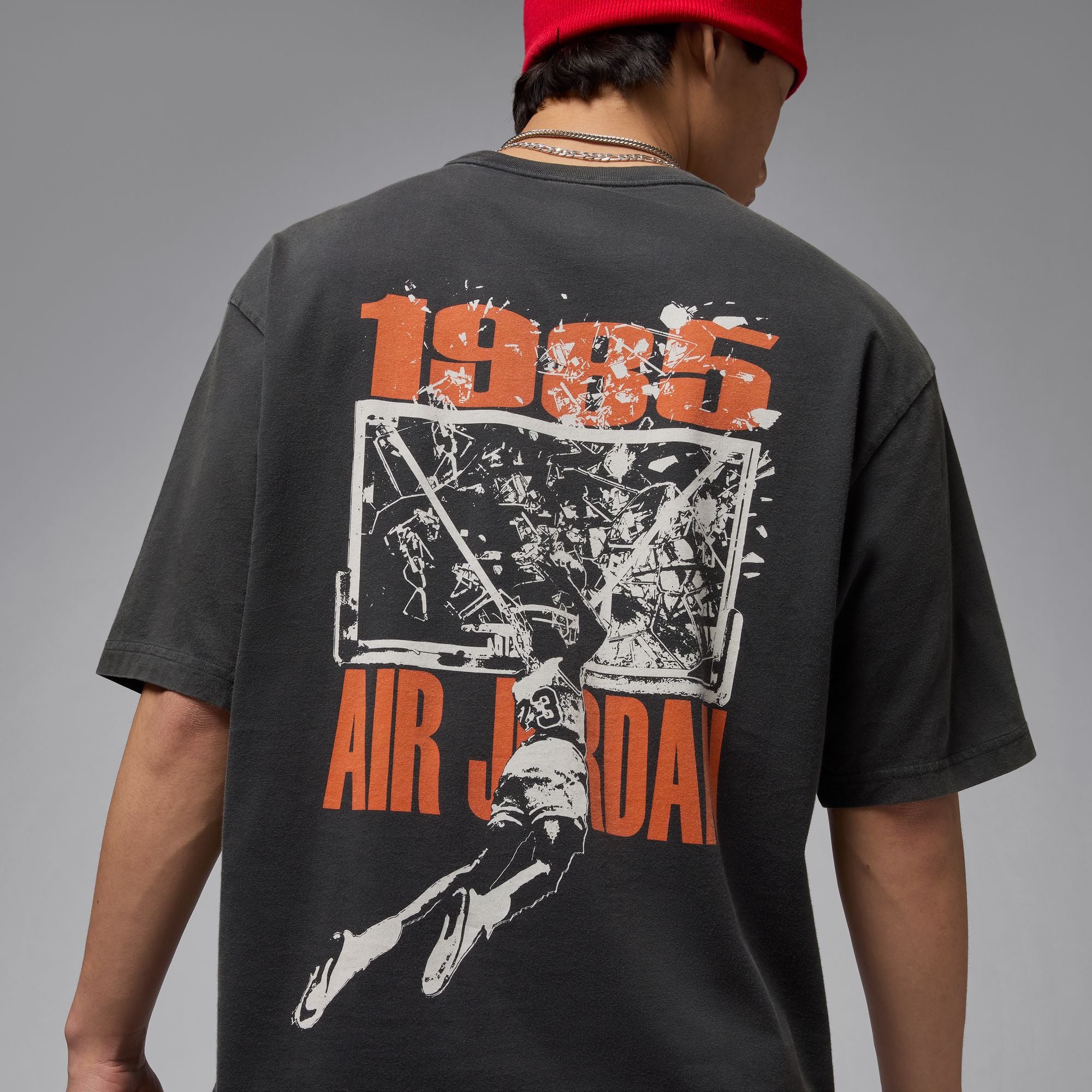 Tシャツ・カットソー Nike JORDAN BROOKLYN MEN'S PRINTED T-SHIRT TF5D0194 T-shirt męski Jordan Brooklyn. Nike PL