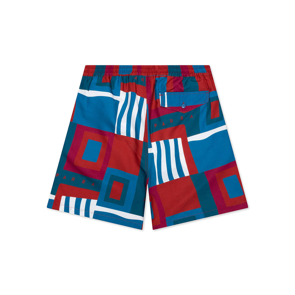 Hot Springs Pattern Swim Shorts - INVINCIBLE