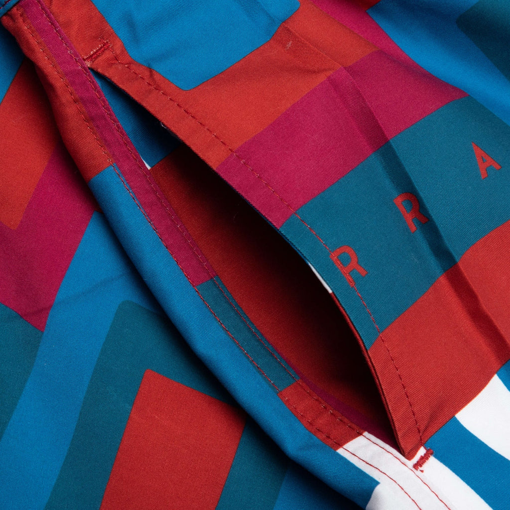 Hot Springs Pattern Swim Shorts - INVINCIBLE