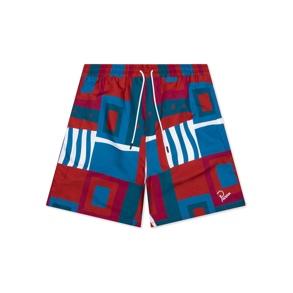 Hot Springs Pattern Swim Shorts - INVINCIBLE