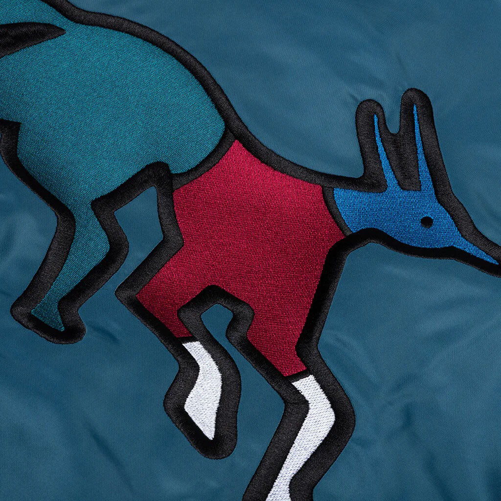 Stacked Pets Varsity Jacket - INVINCIBLE